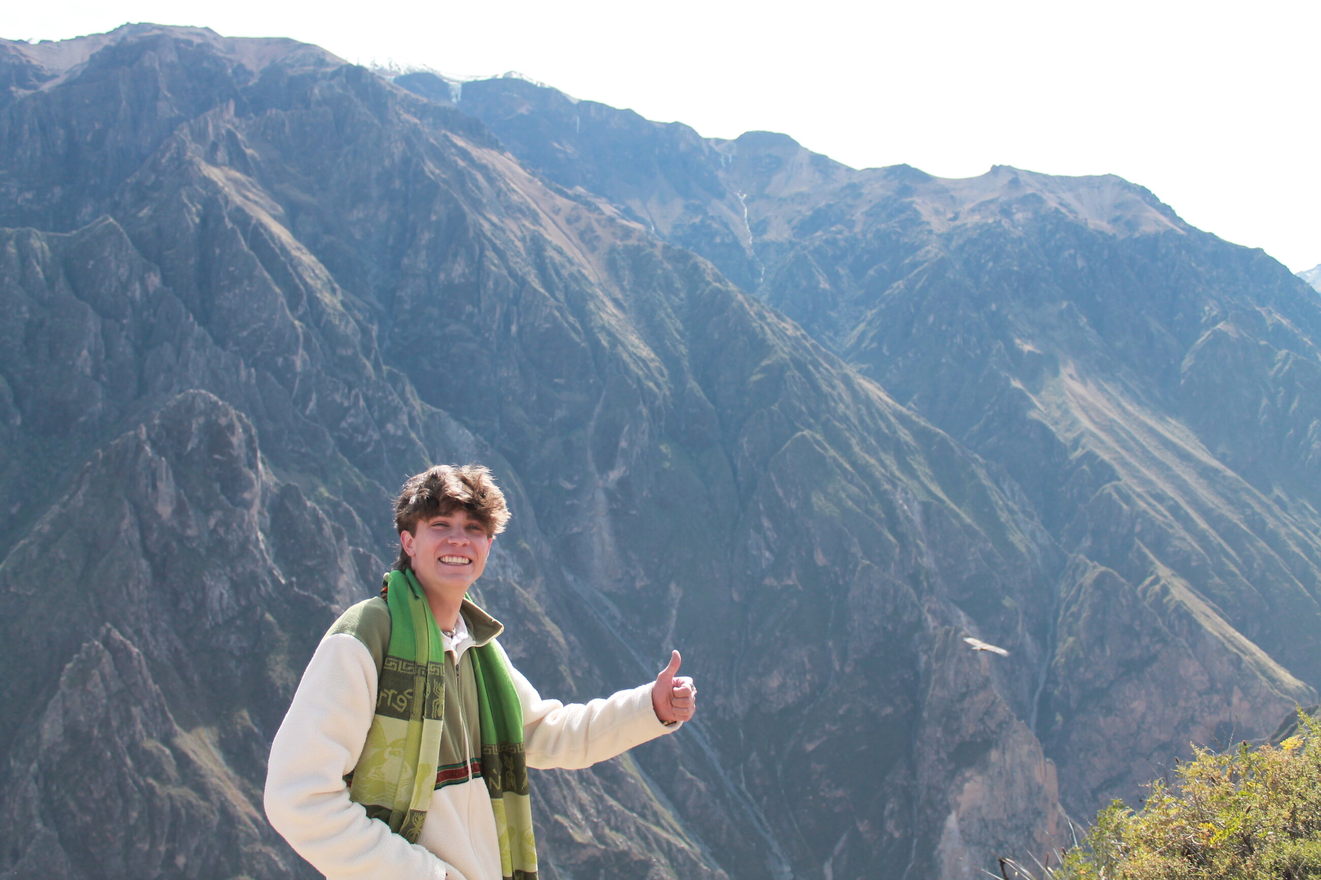 Picture of me at colca Canyon, near Arequipa