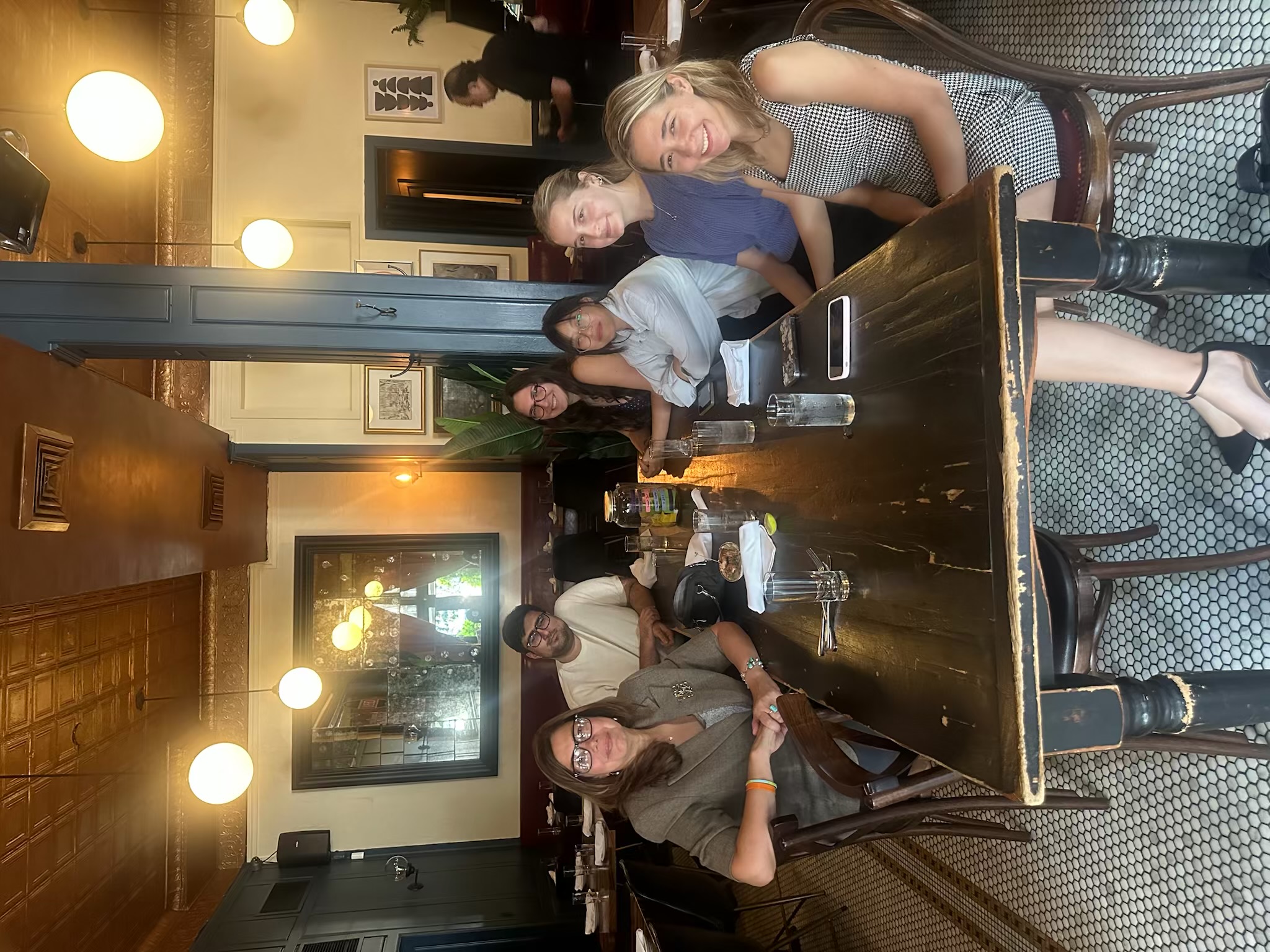 My firms team lunch at the end of our internship! 