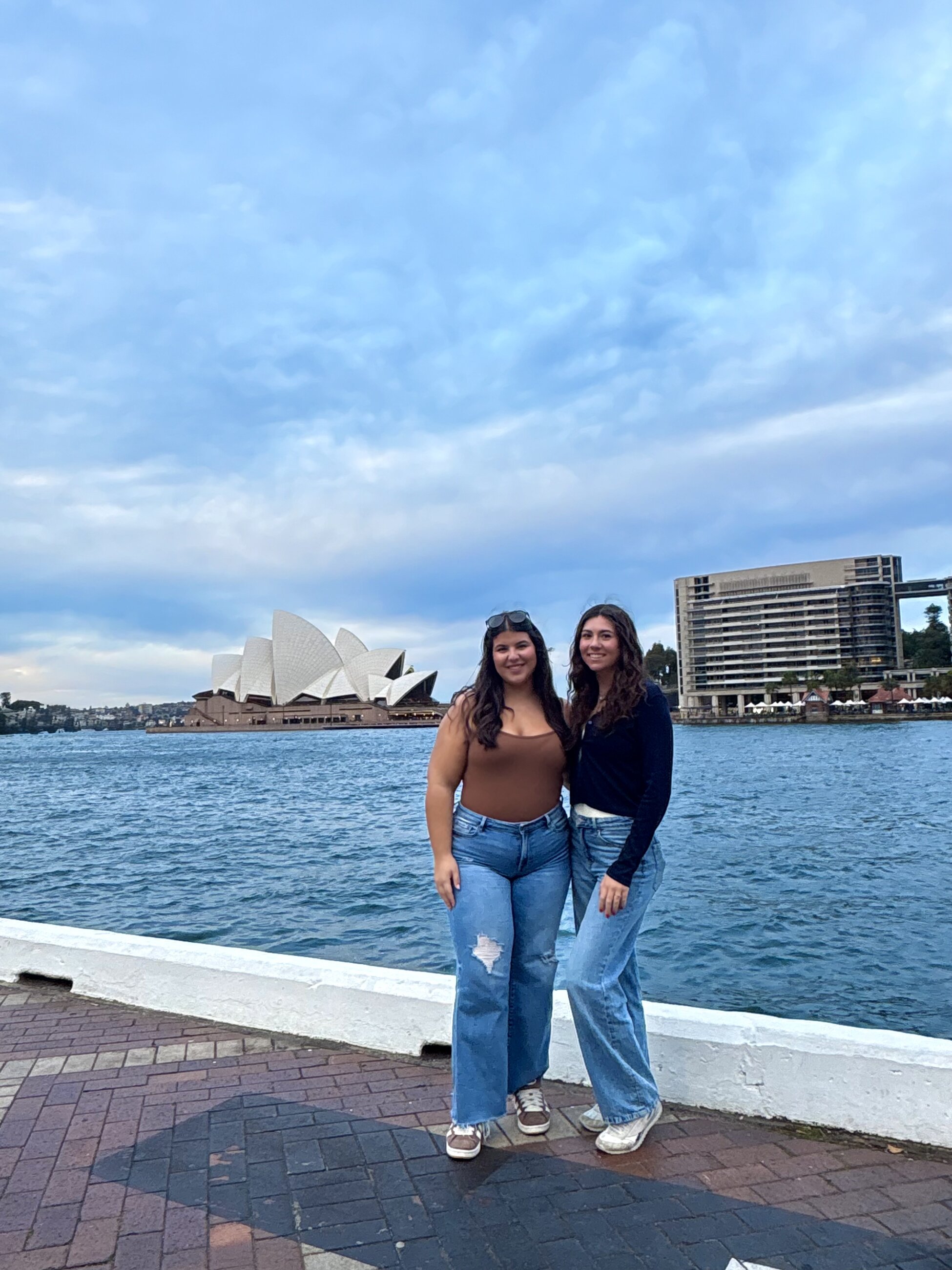 Me and roomie at the Opera House!