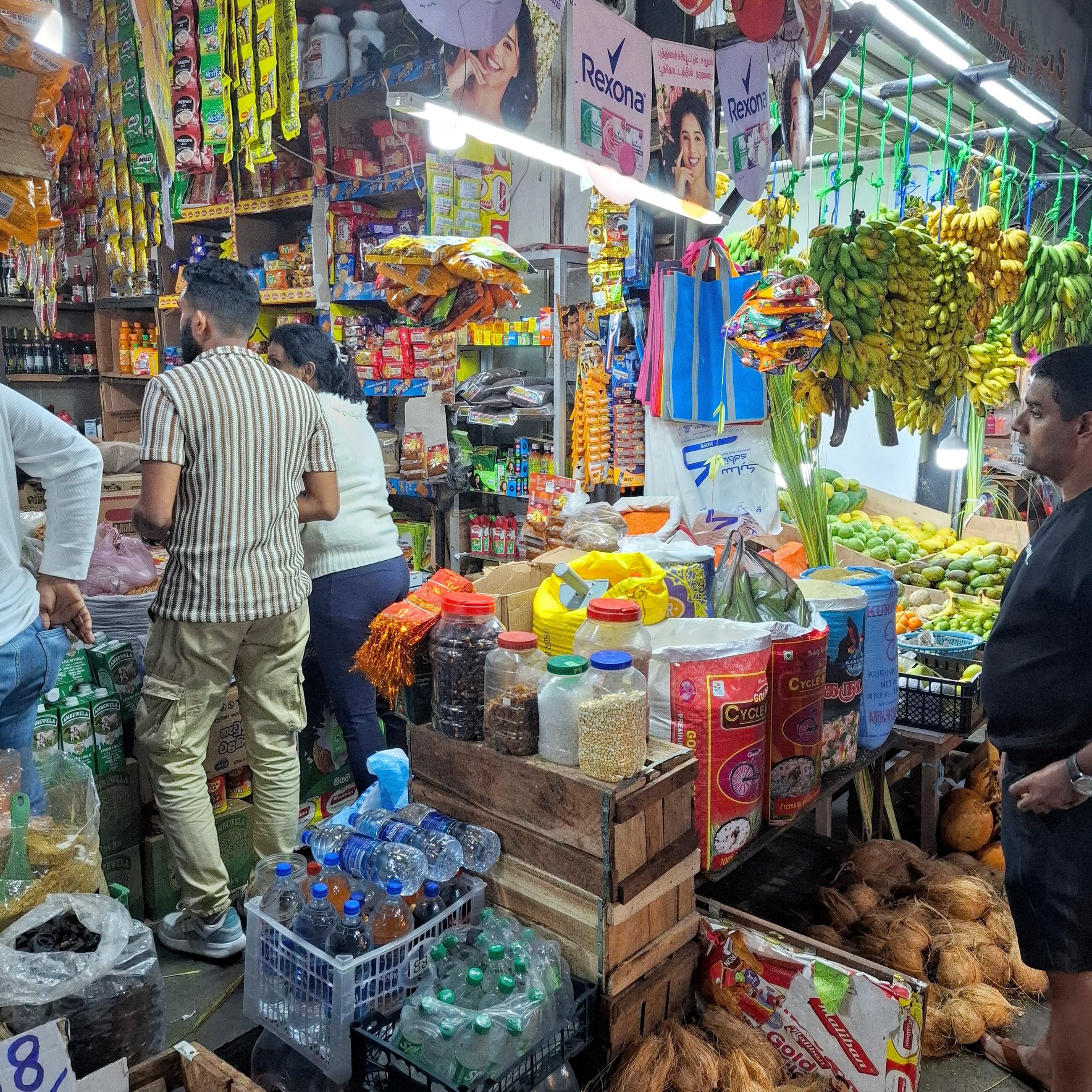 The markets are so colourful