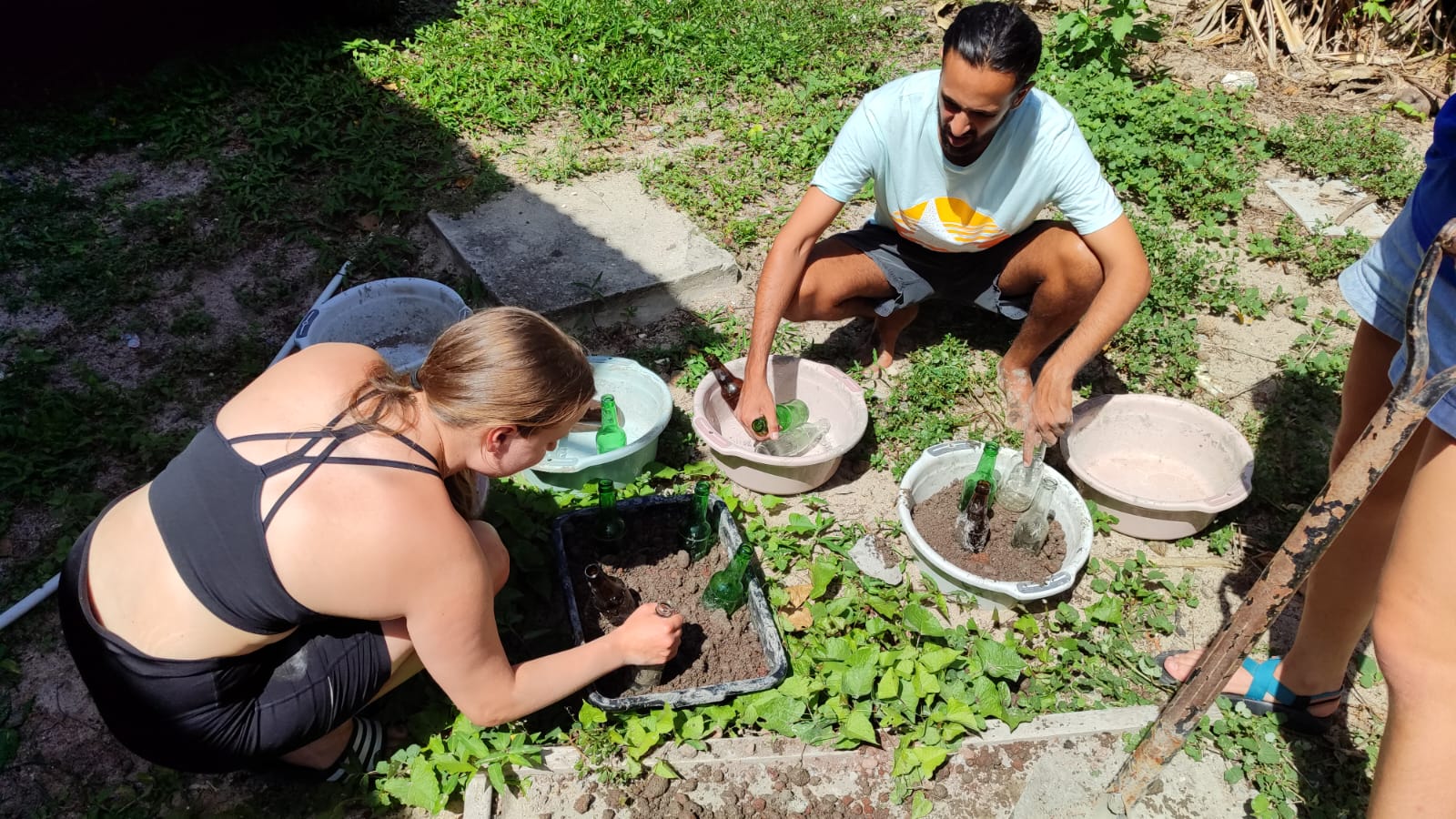 Making artificial reef structures
