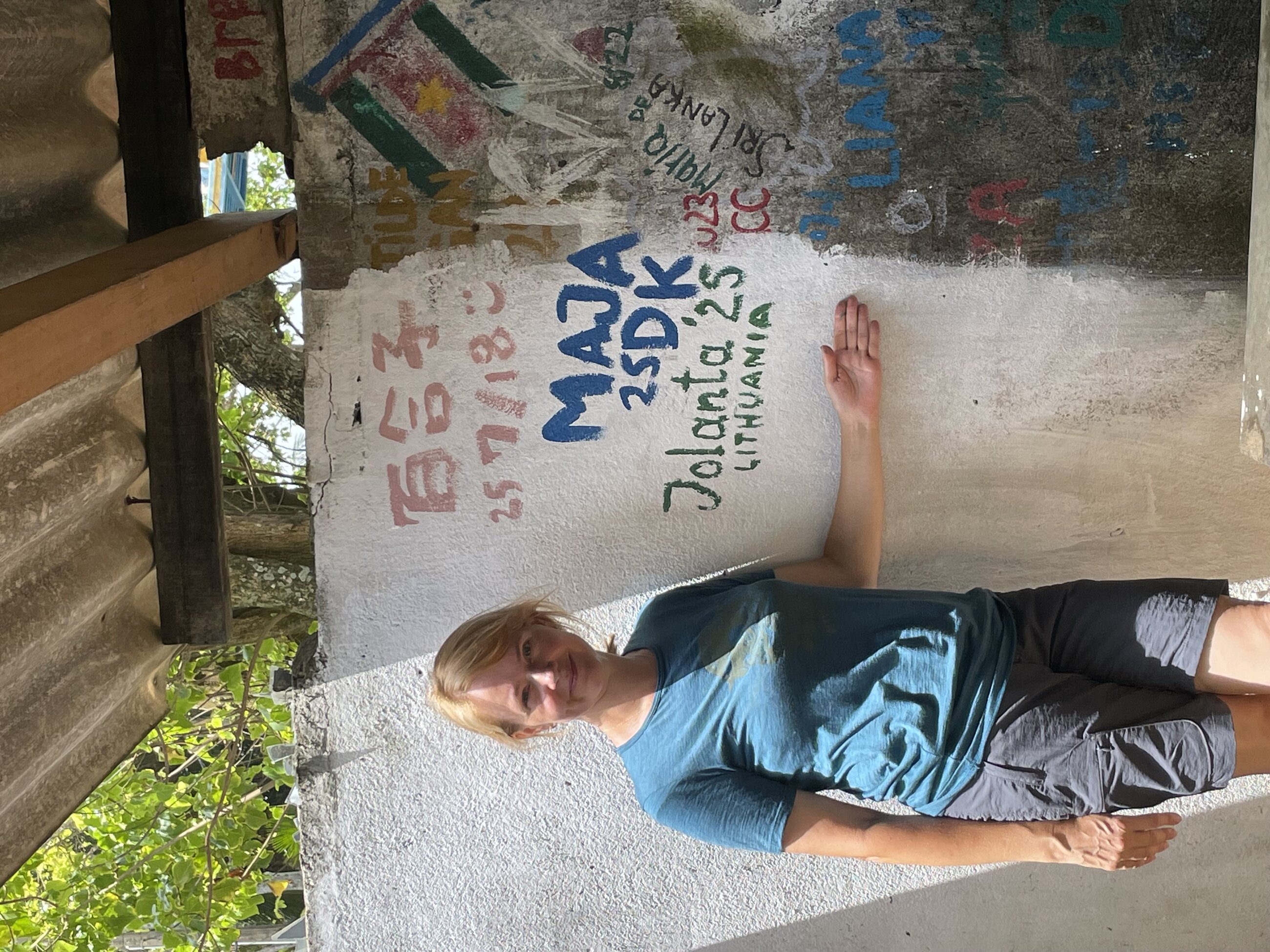 name on the wall
