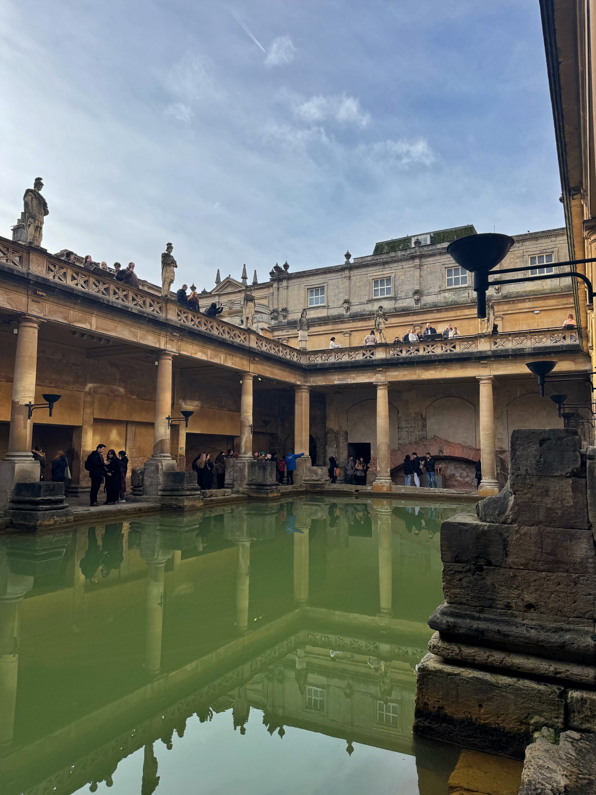 Roman Baths on CEA CAPA day trip!