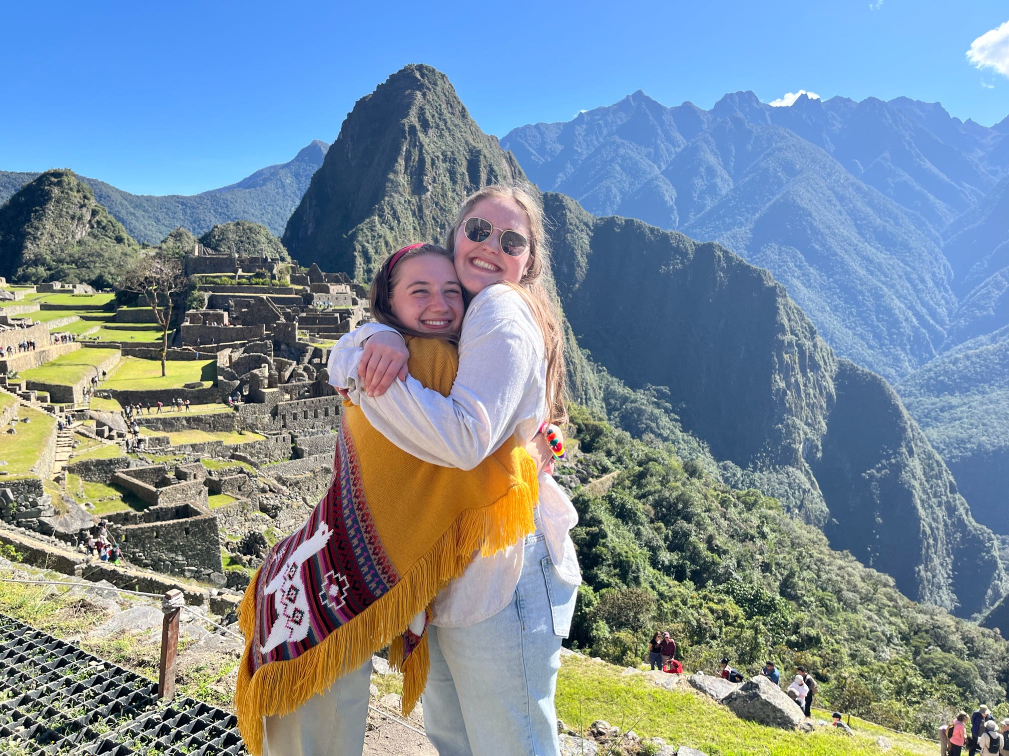  A new lifelong friend and I at Machu Picchu 