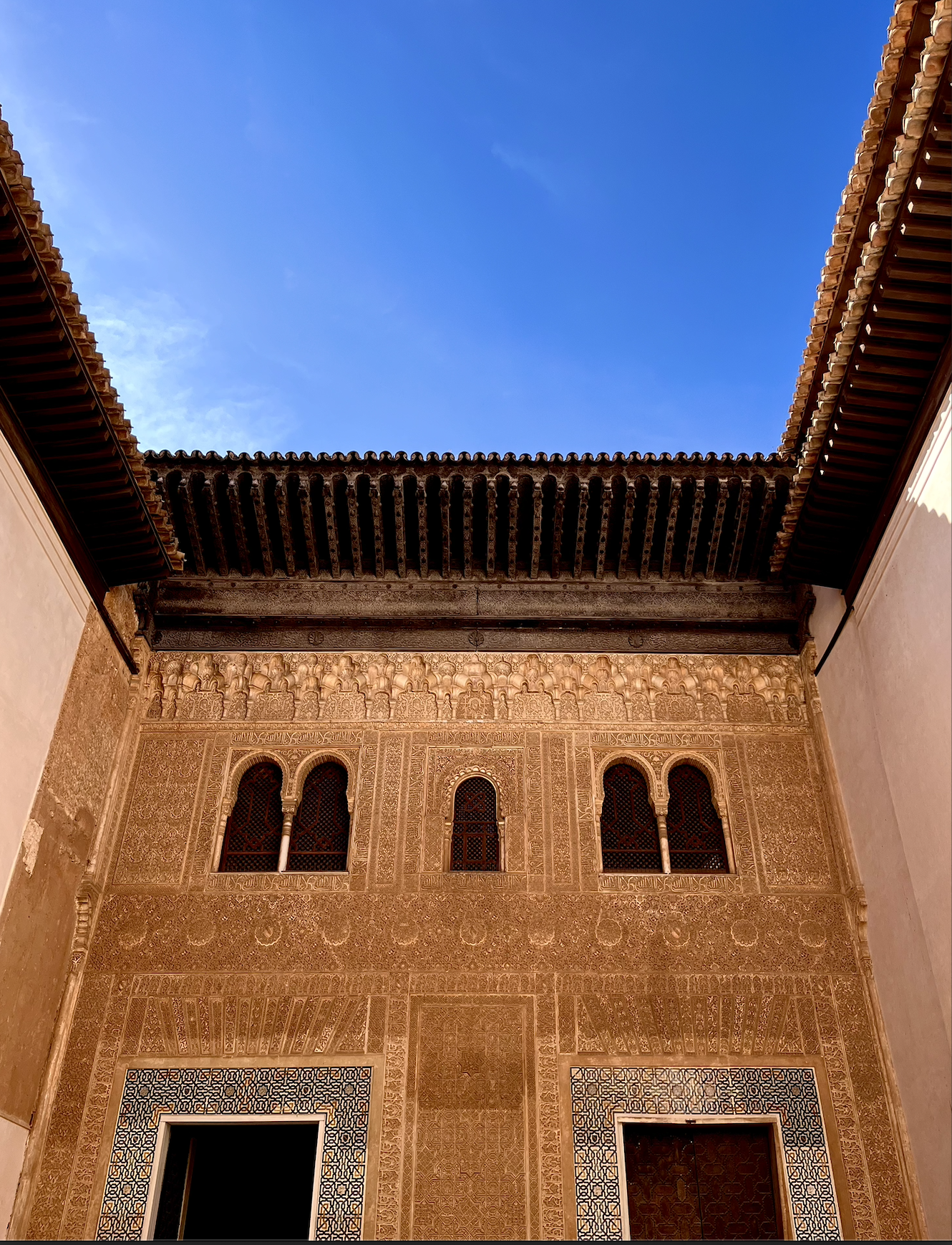 inside the Alhambra!!