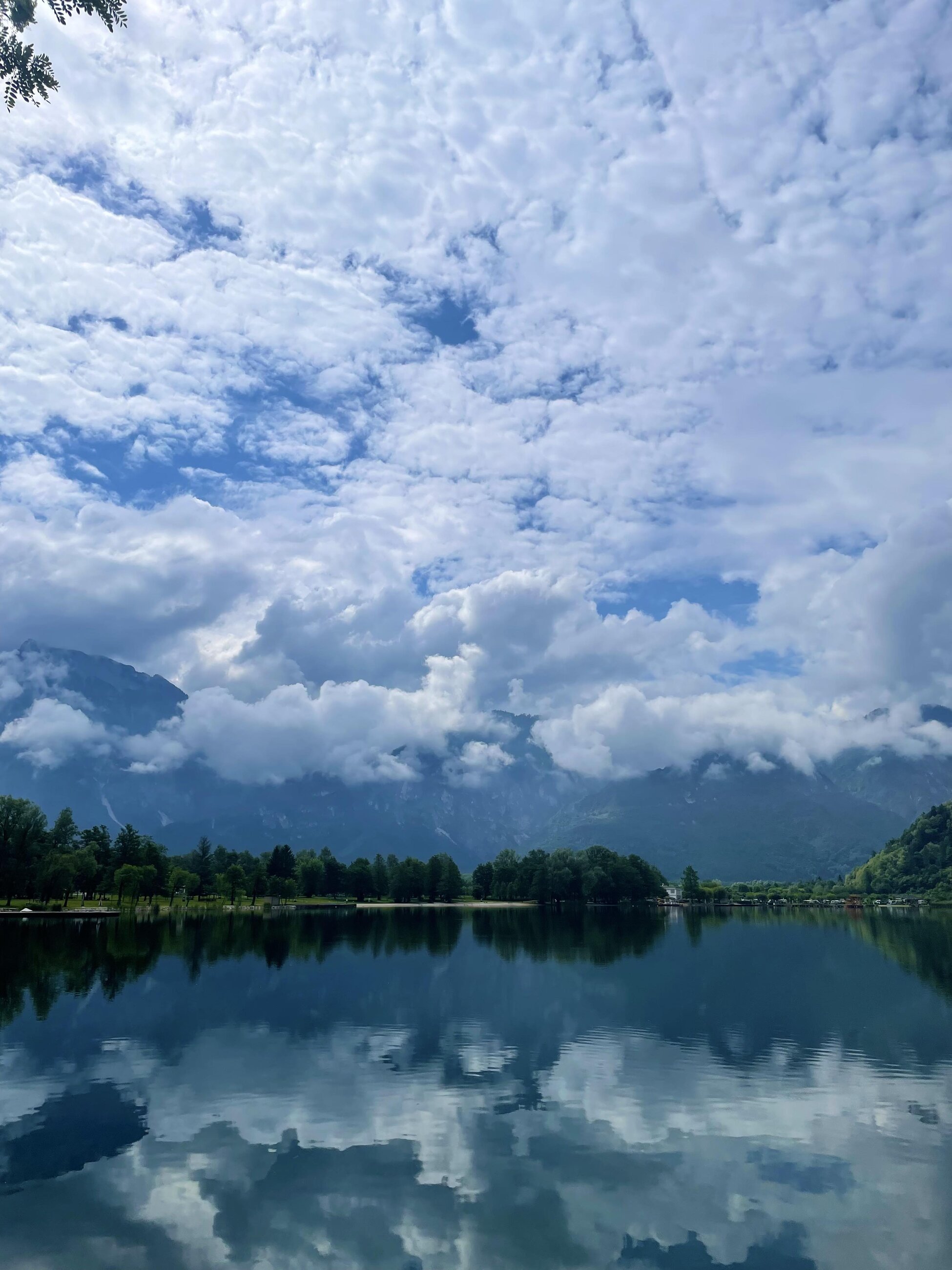 View of Lago di Levico 