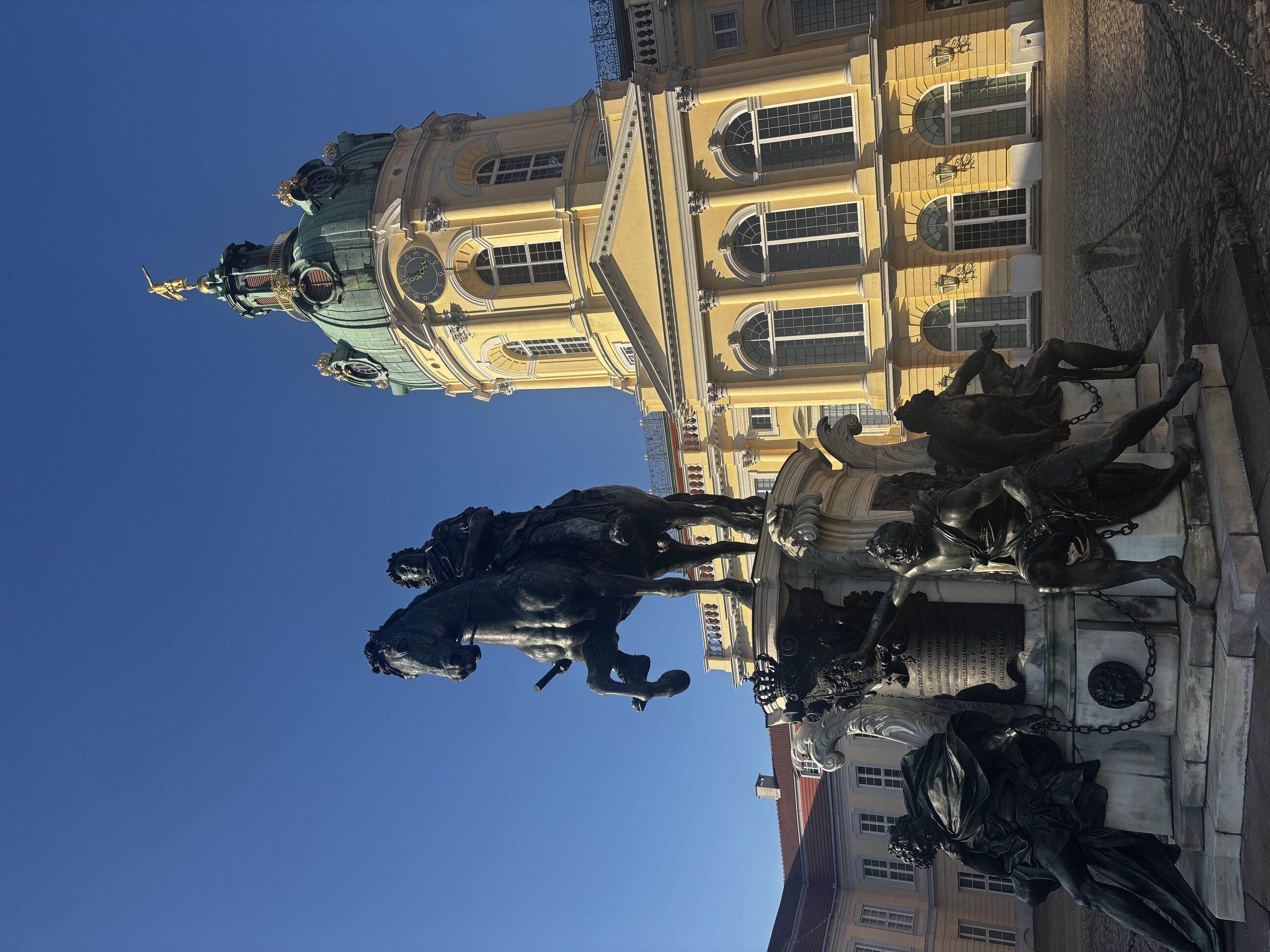 Front of the Charlottenburg Palace in Berlin, Photo Creds: Ainsley Braun