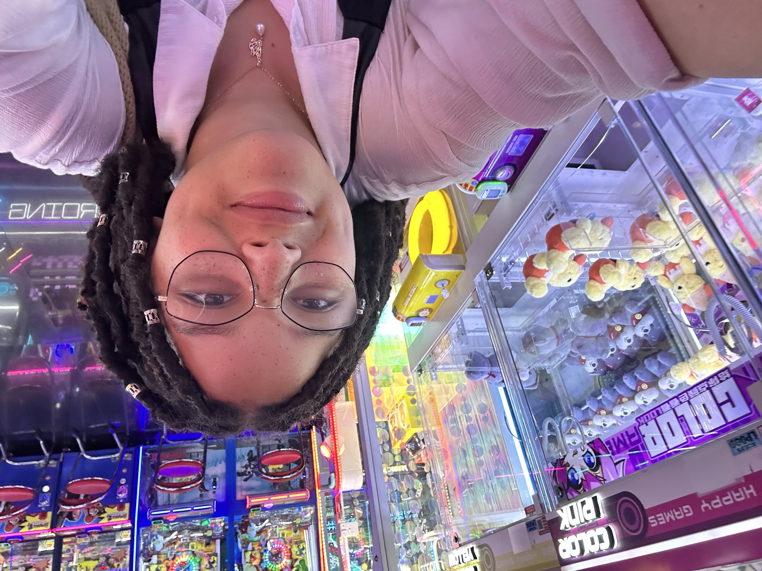 At the mall!