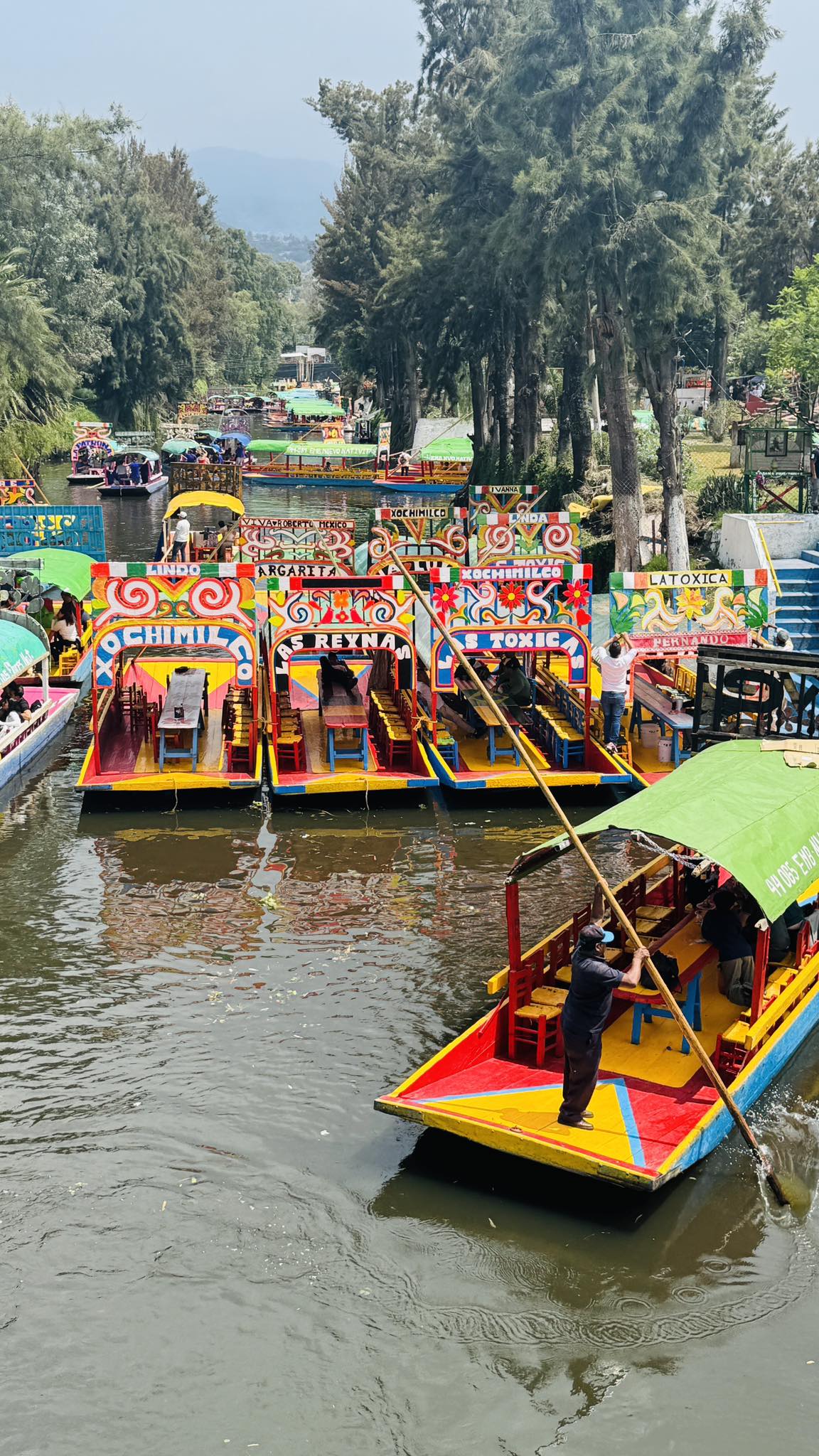 Floating through history in the canals of Xochimilco