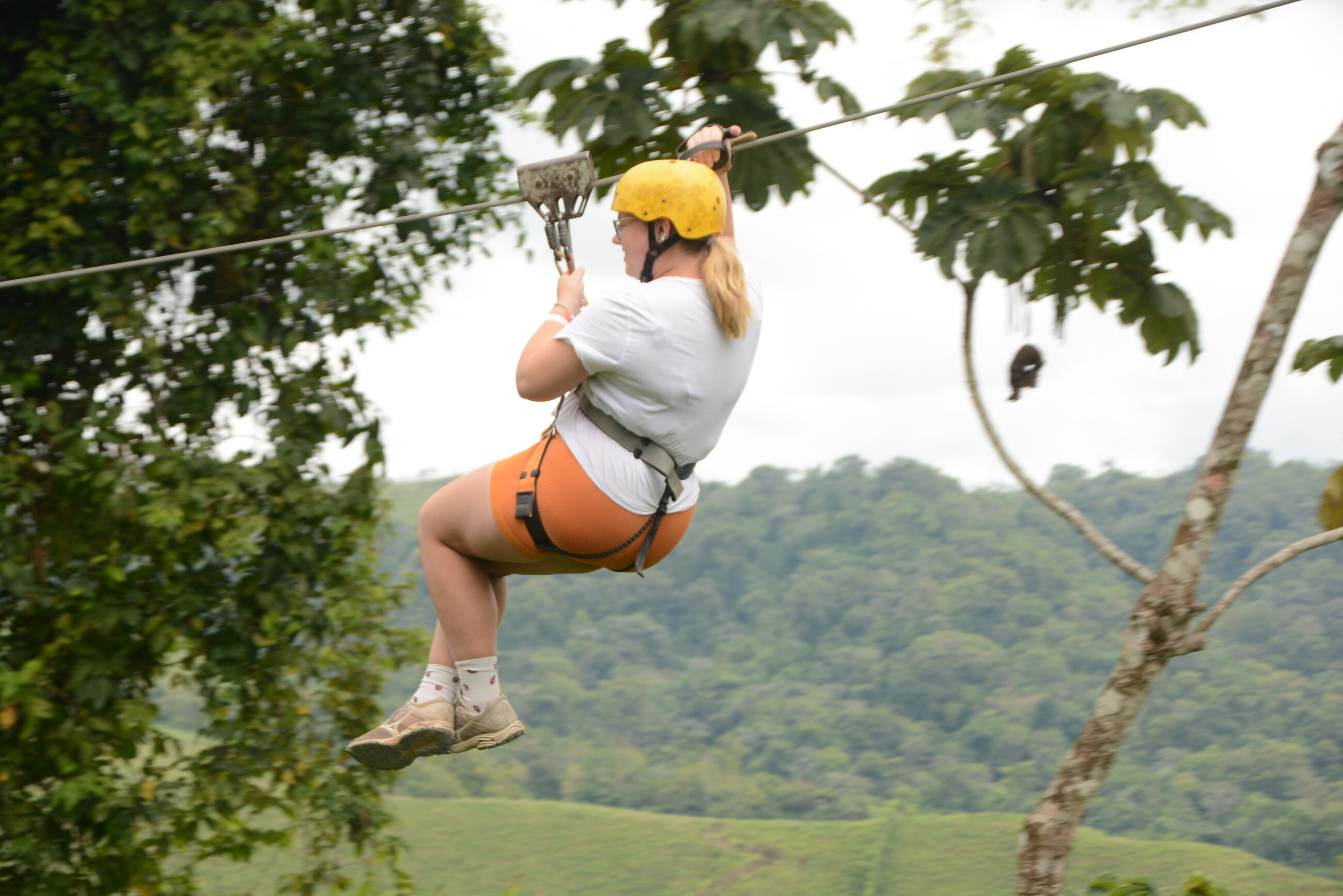 Zip lining in Monteverde, Costa Rica