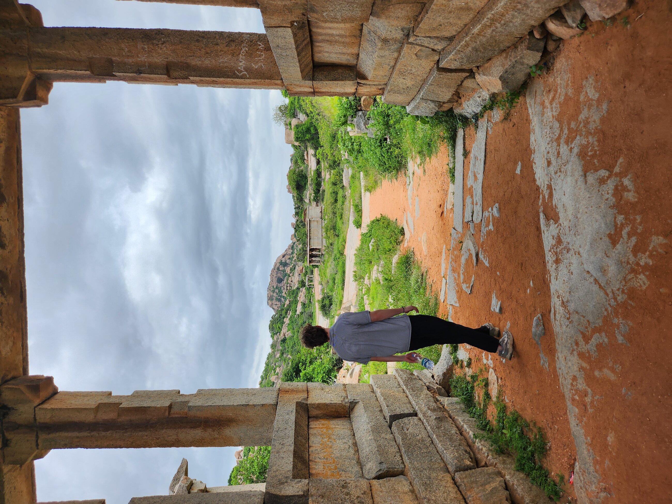 Hiking in Hampi