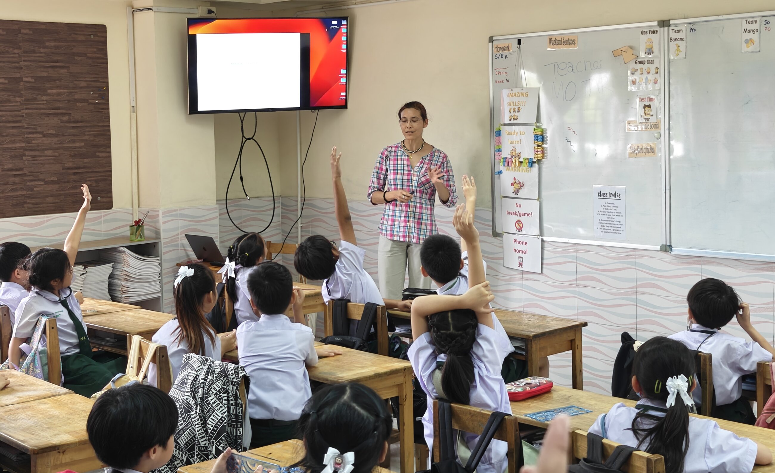 I love teaching English!