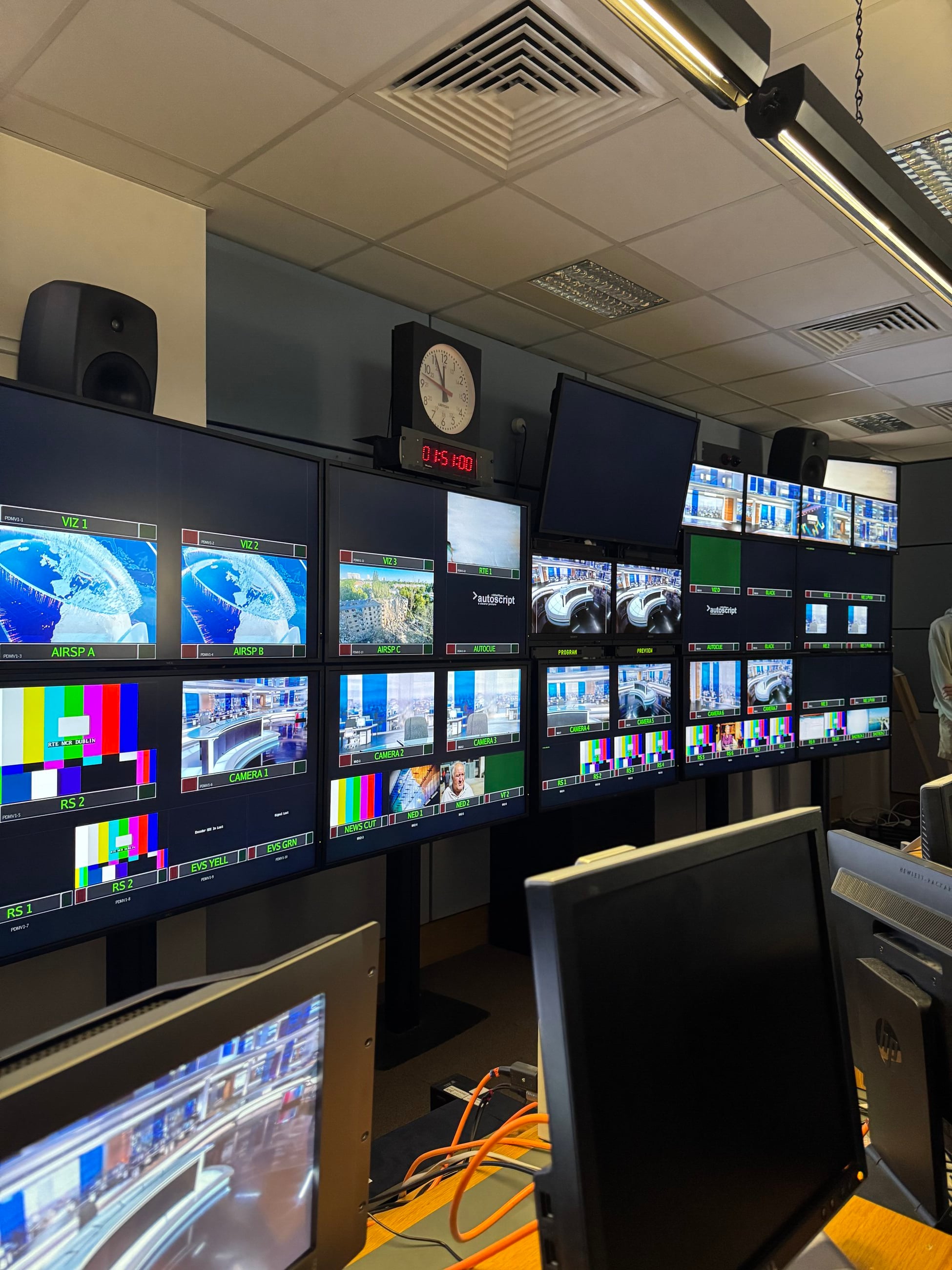 RTE News Station BTS