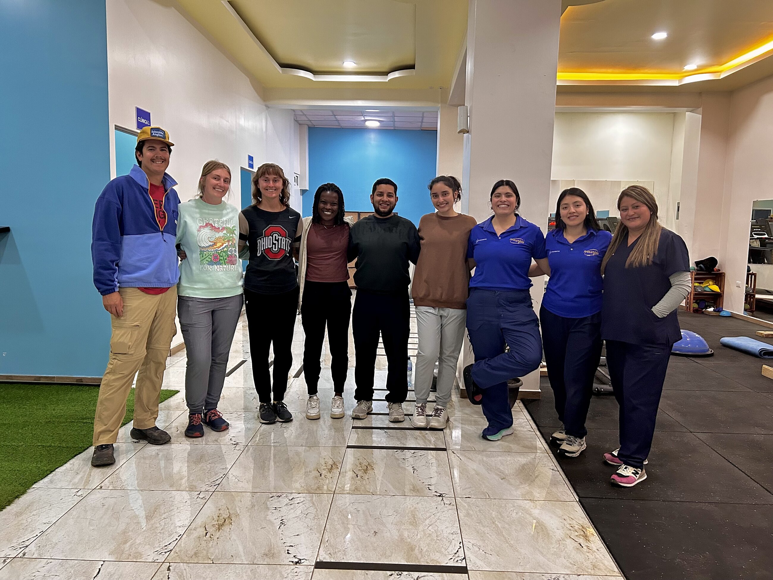 Clinicians and volunteers 