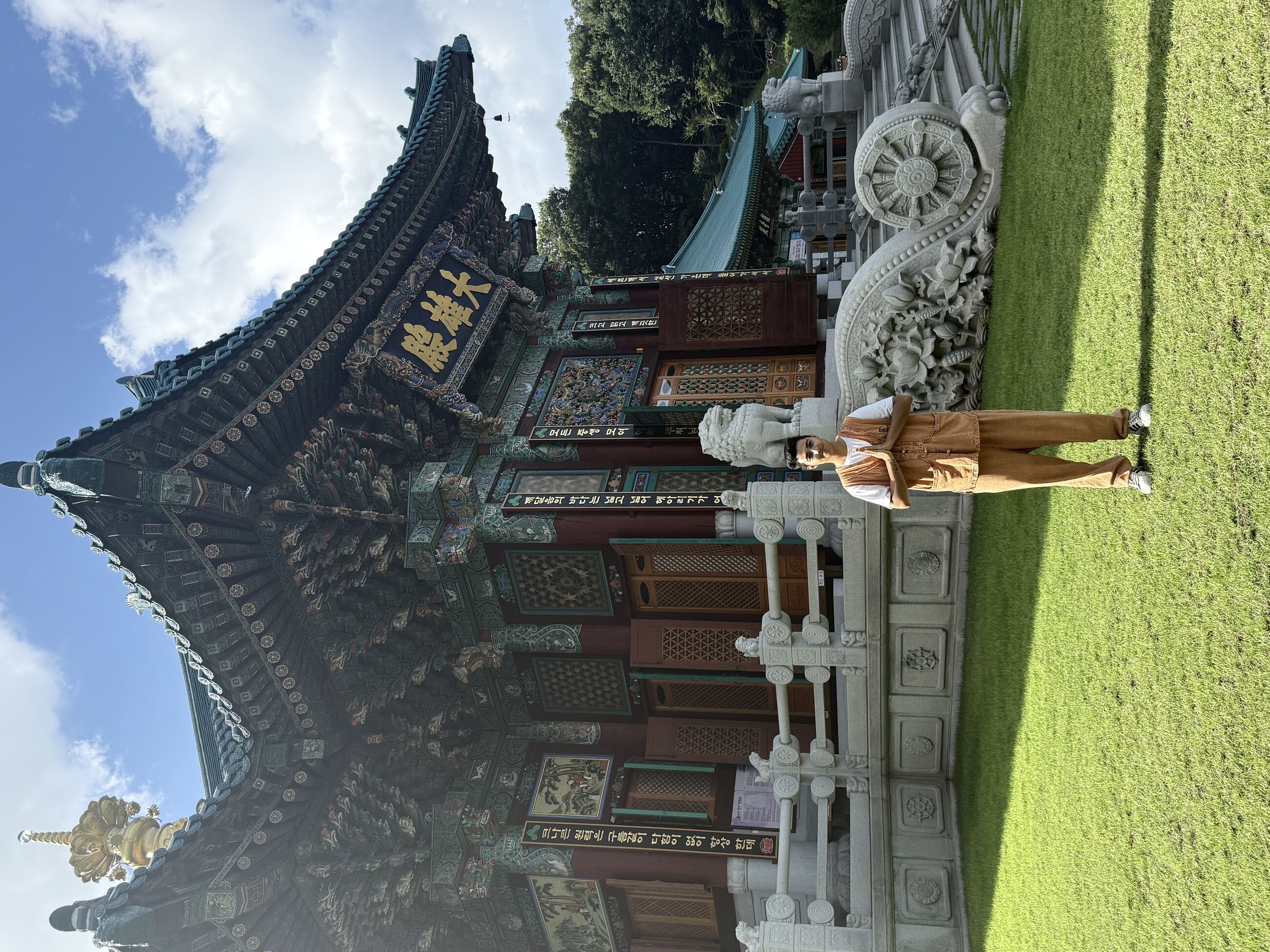 Templestay program