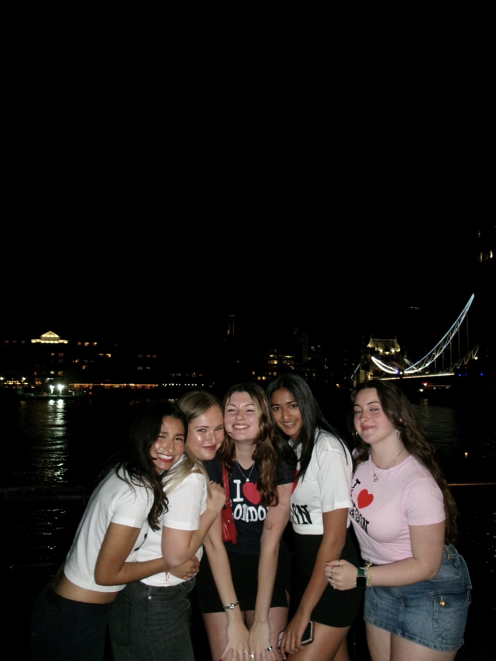My friends and I on our last night in London!