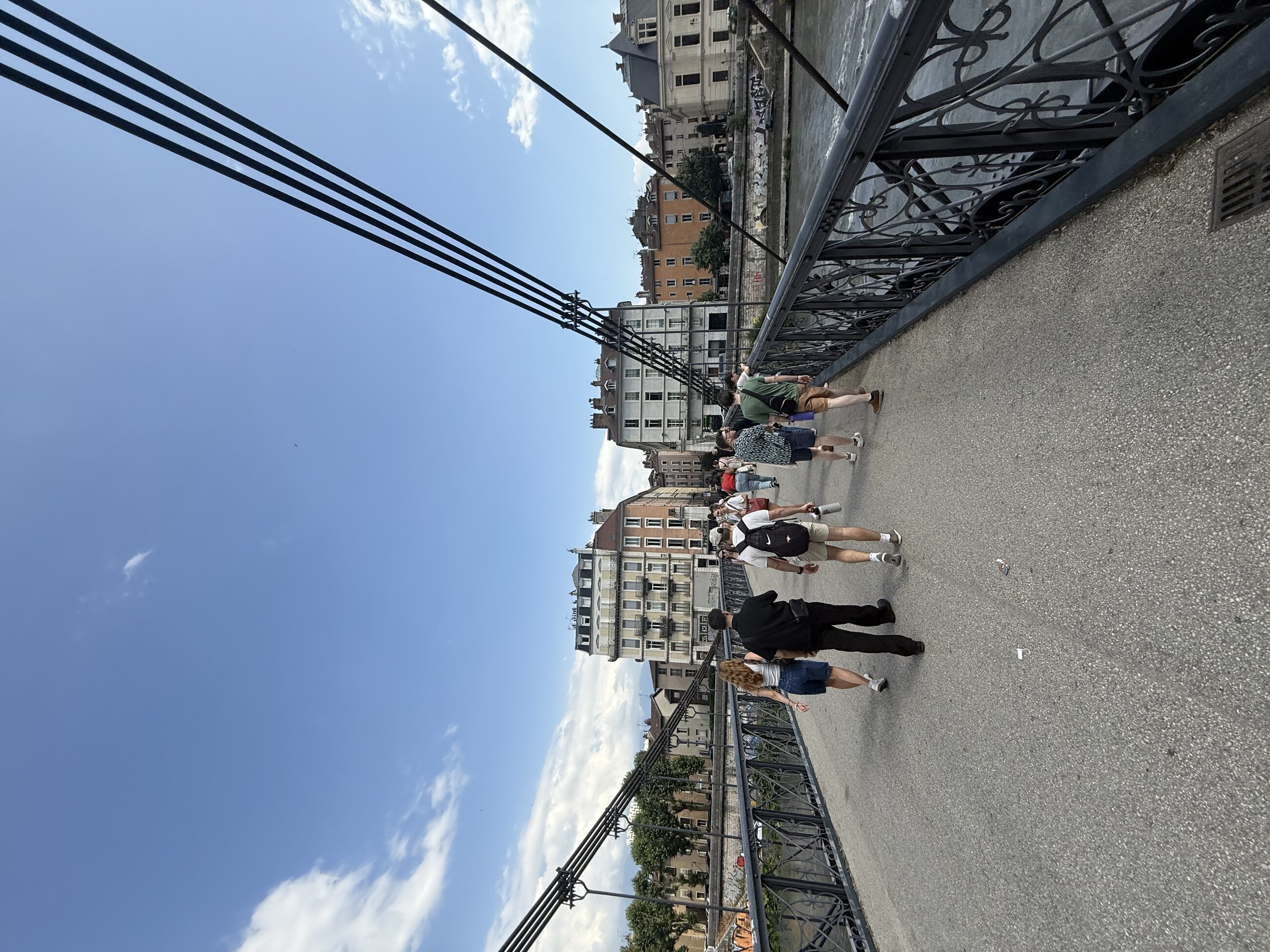 This is called saint Laurent footbridge. 