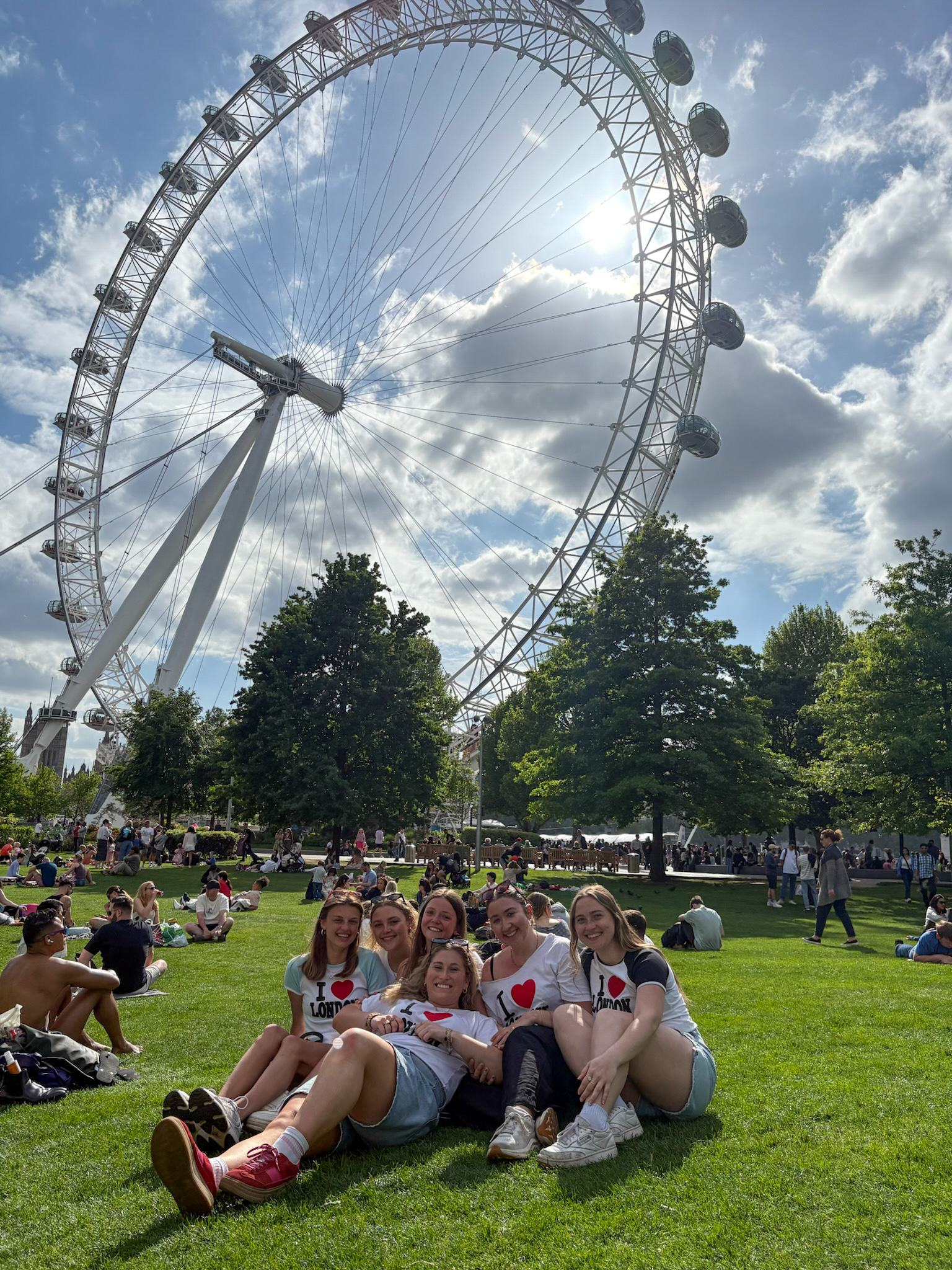 London eye with the gang
