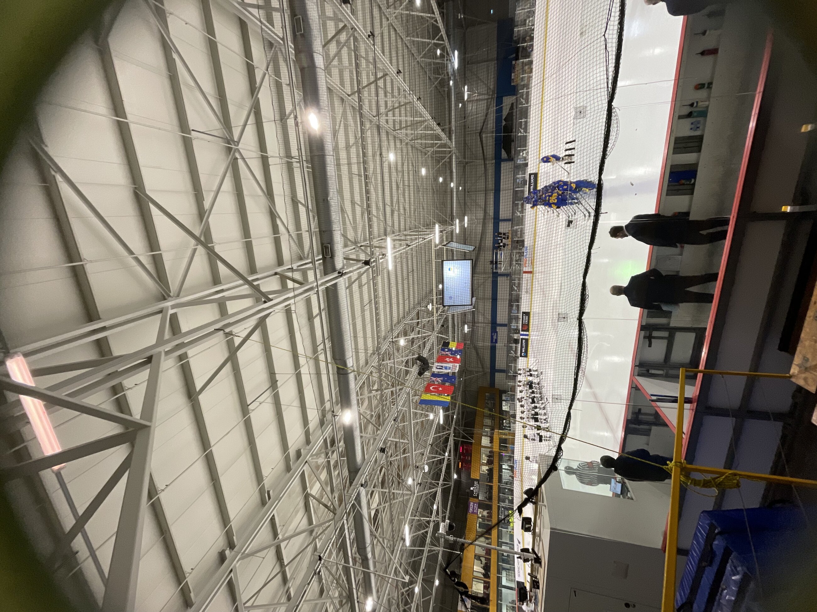 ice hockey game at the dunedin ice rink