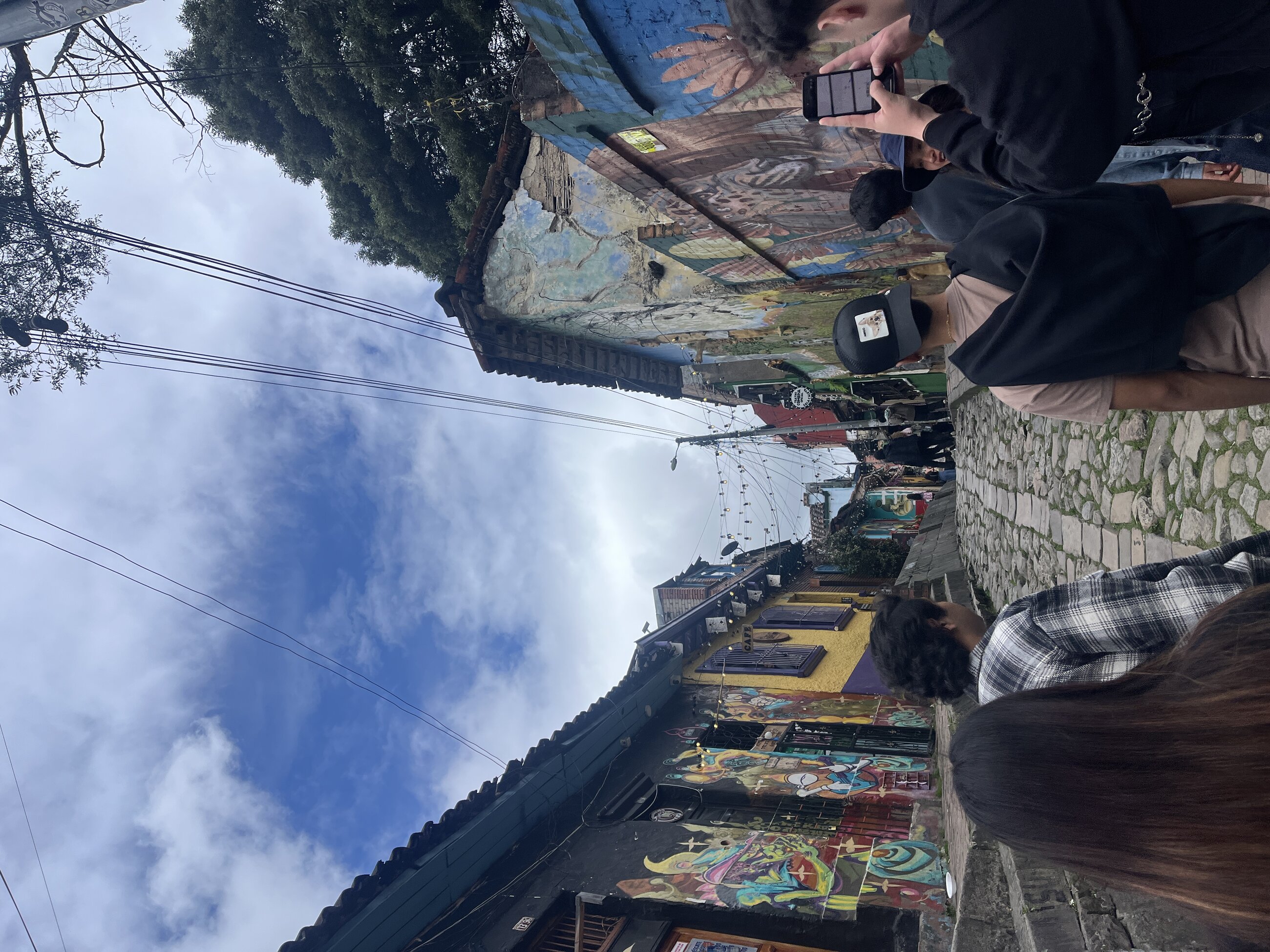 The old city and graffiti