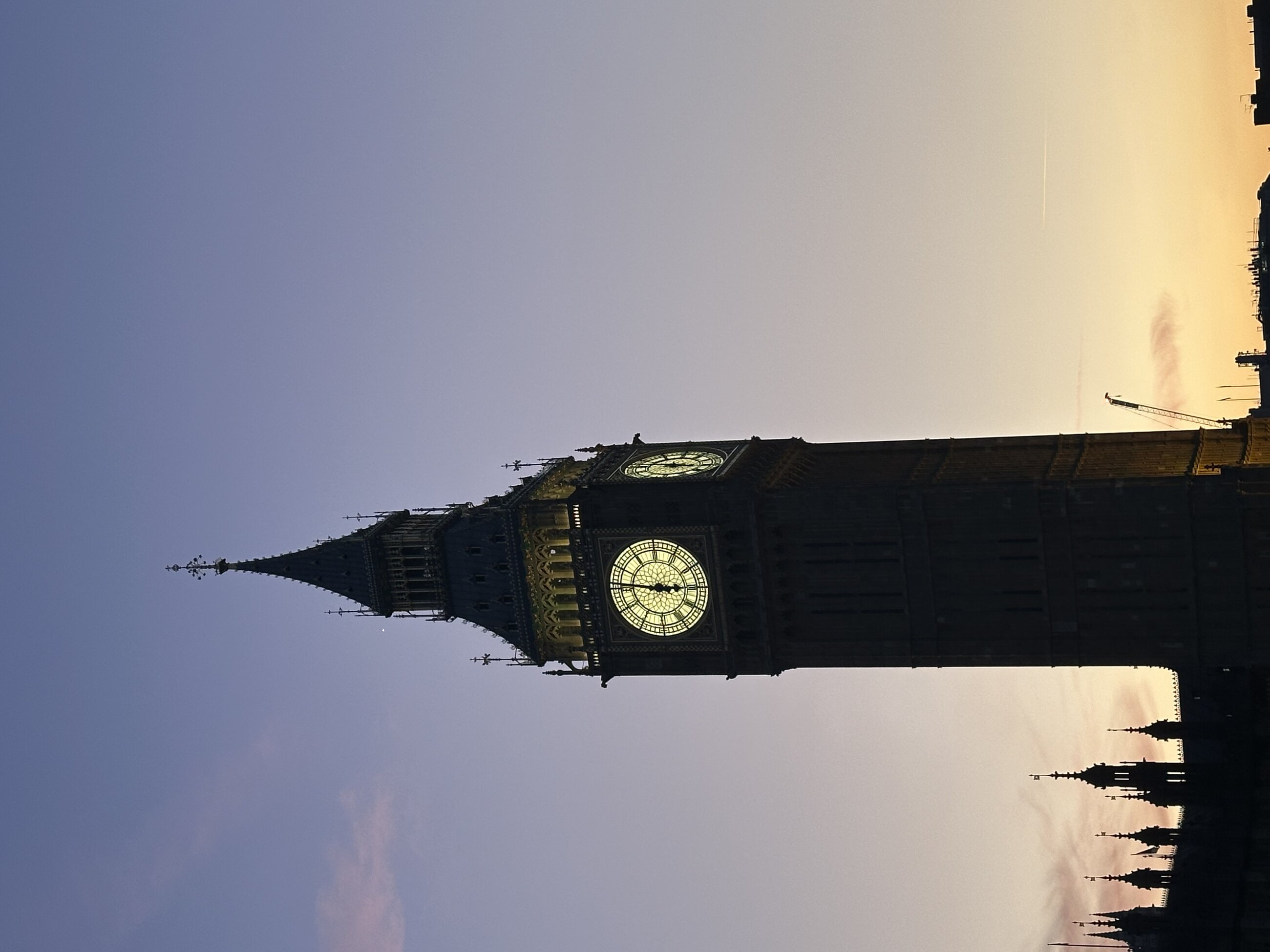 Beautiful Big Ben at sunset