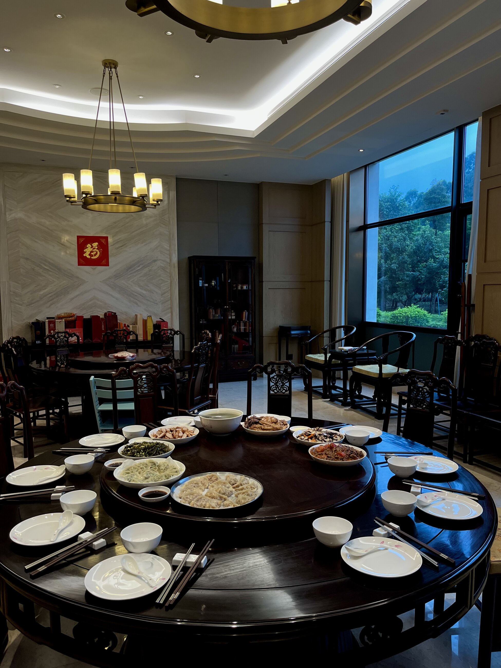 trying authentic chinese cuisine 