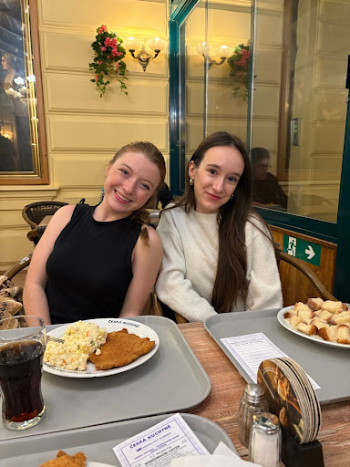 With my program at VSE, I had a local "buddy" who showed me local restaurants and places in Prague. Plus we got to compare our lives and growing up!