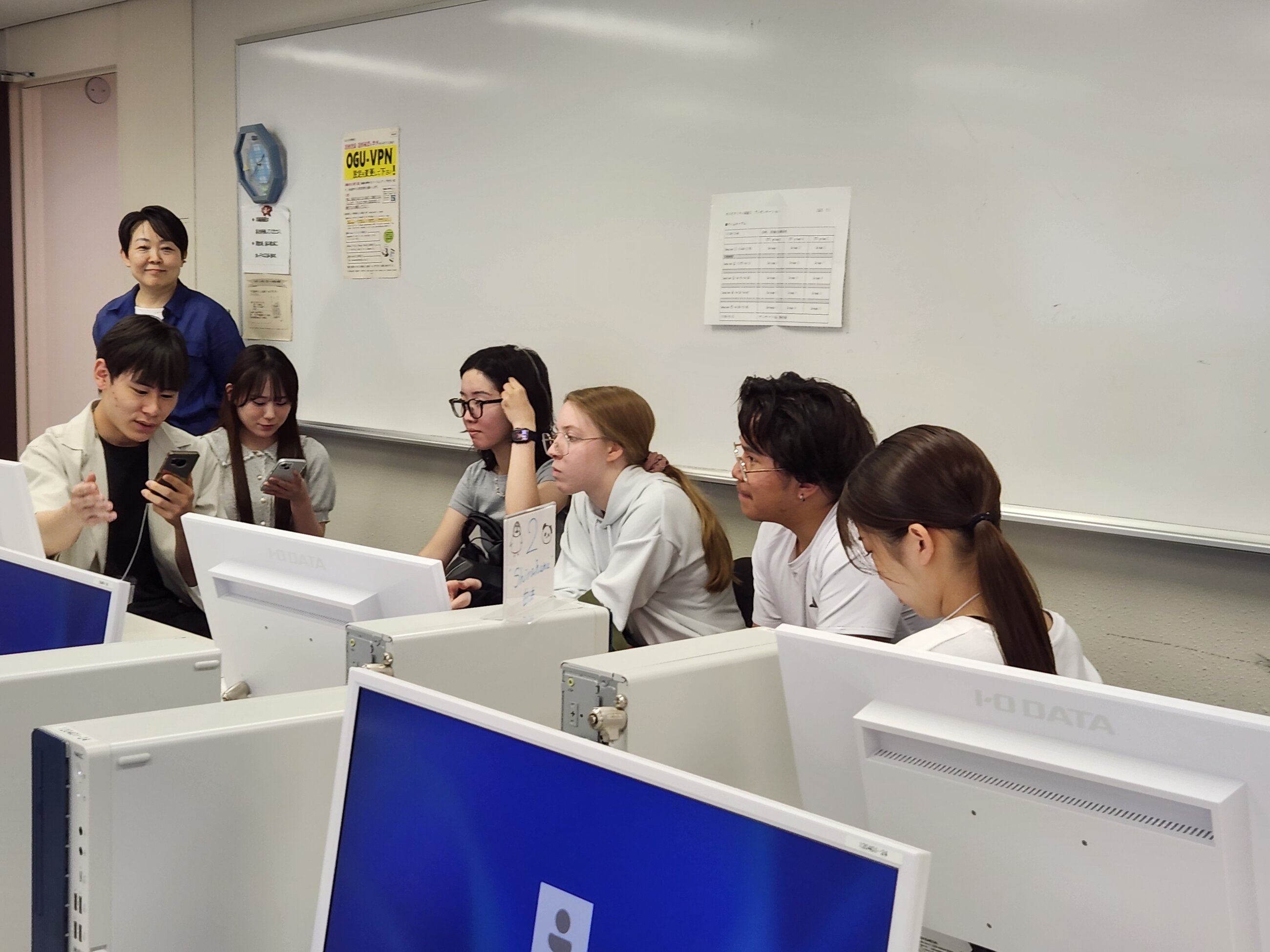 Collaboration class between us and students form Osaka Gakuin University