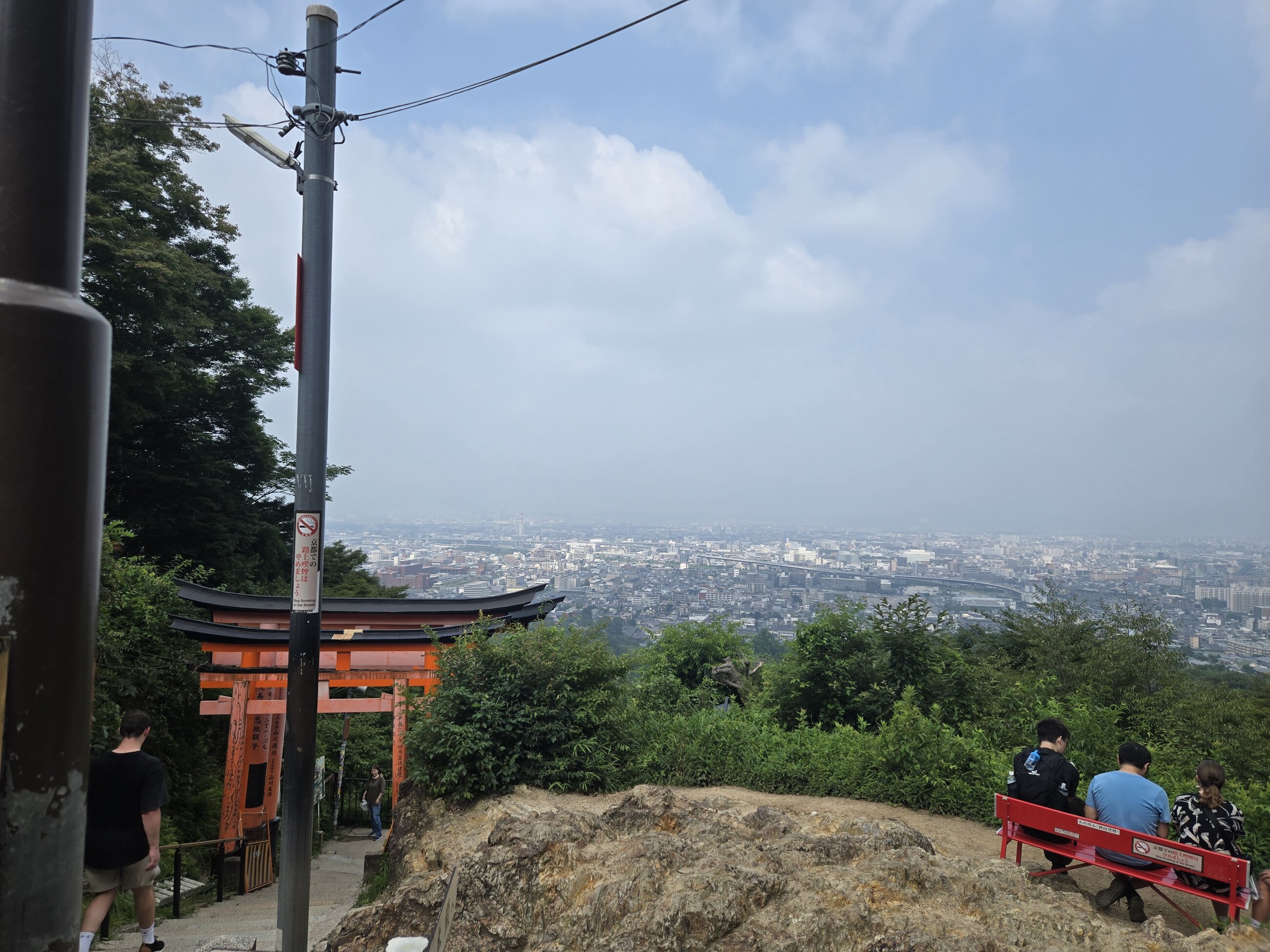 some mountain in Kyoto