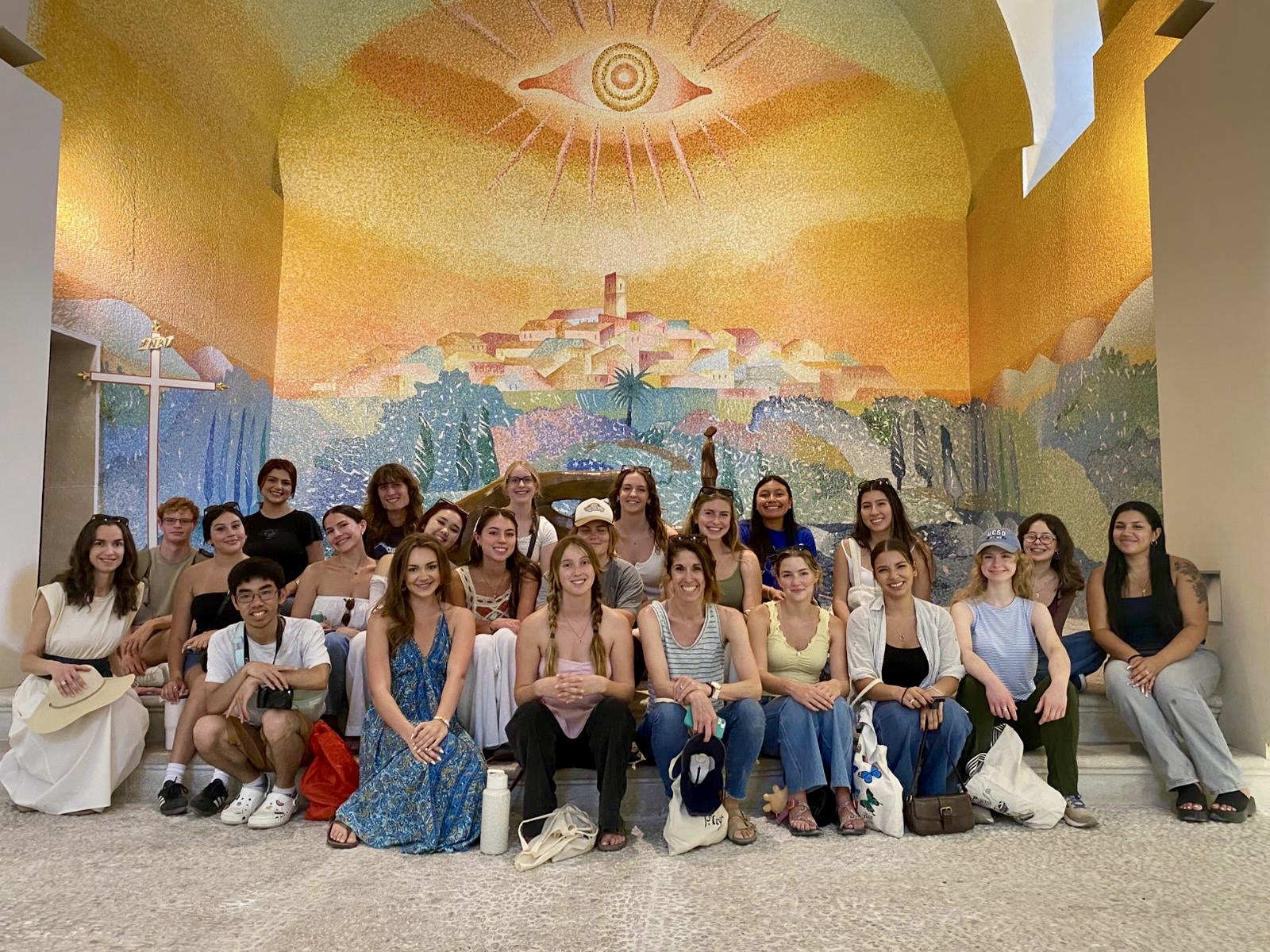 Aix-en-Provence class of summer 2025 in Saint Paul De Vence