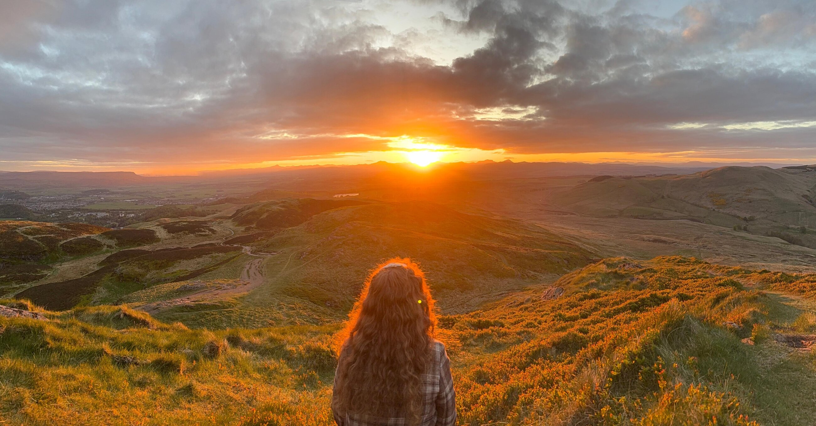 Dumyat Peak at Sunset - May 4th, 2025