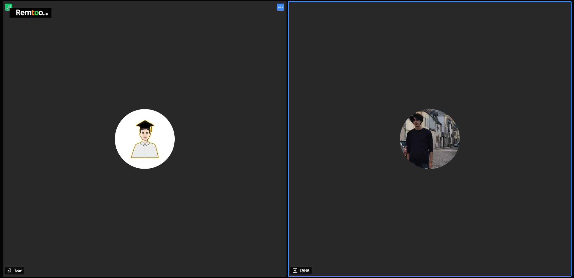 This is how the chat rooms looks like 