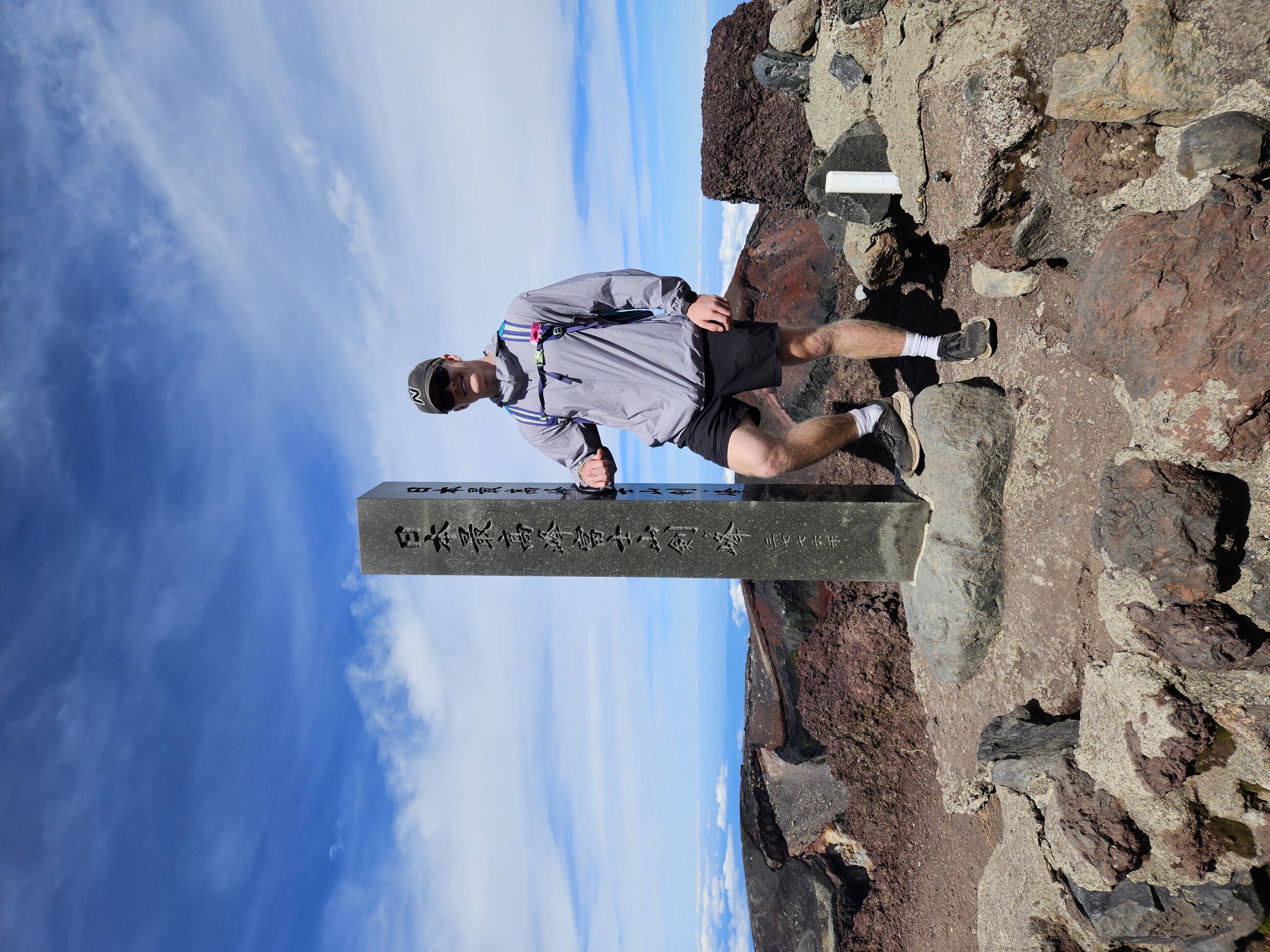 Top of Mt Fuji