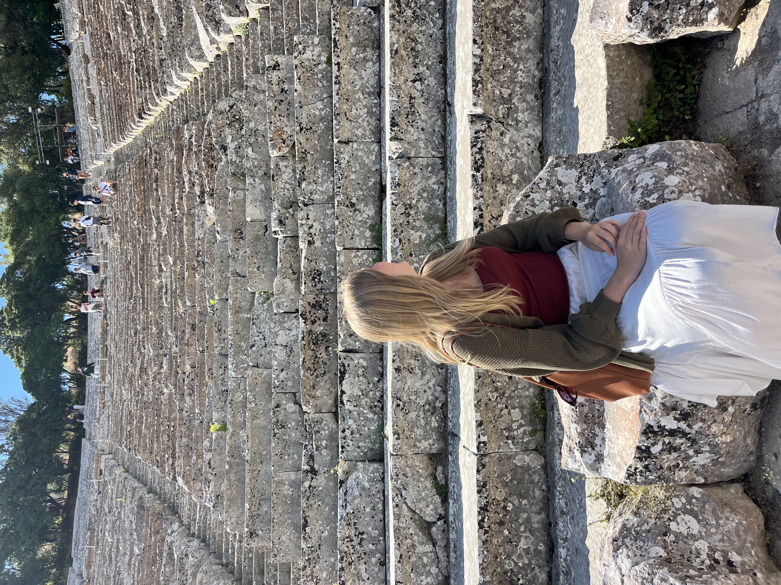 CIS Day trip to Epidaurus, home to this 2,300+ year old theater!