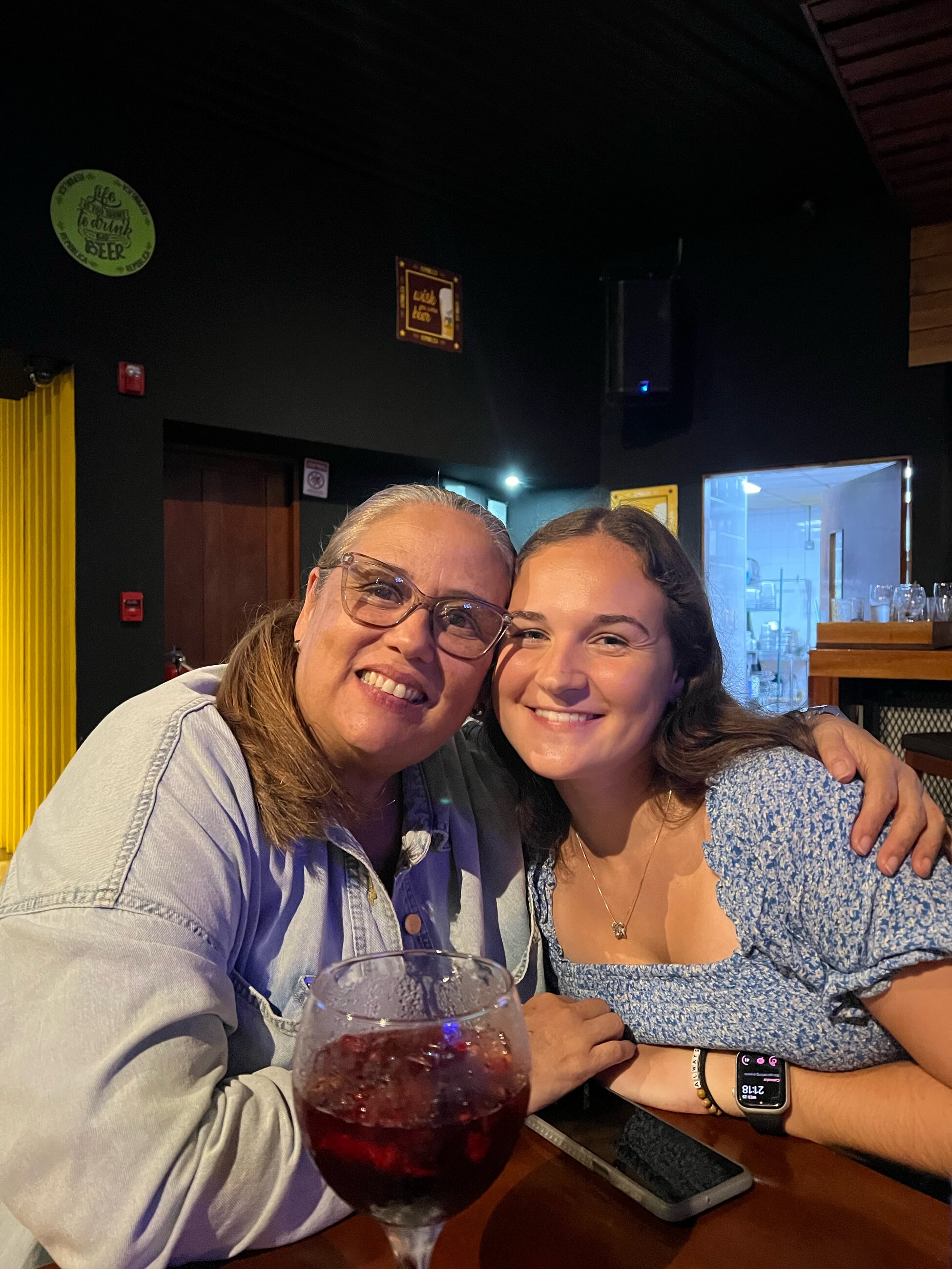Host mom and I 