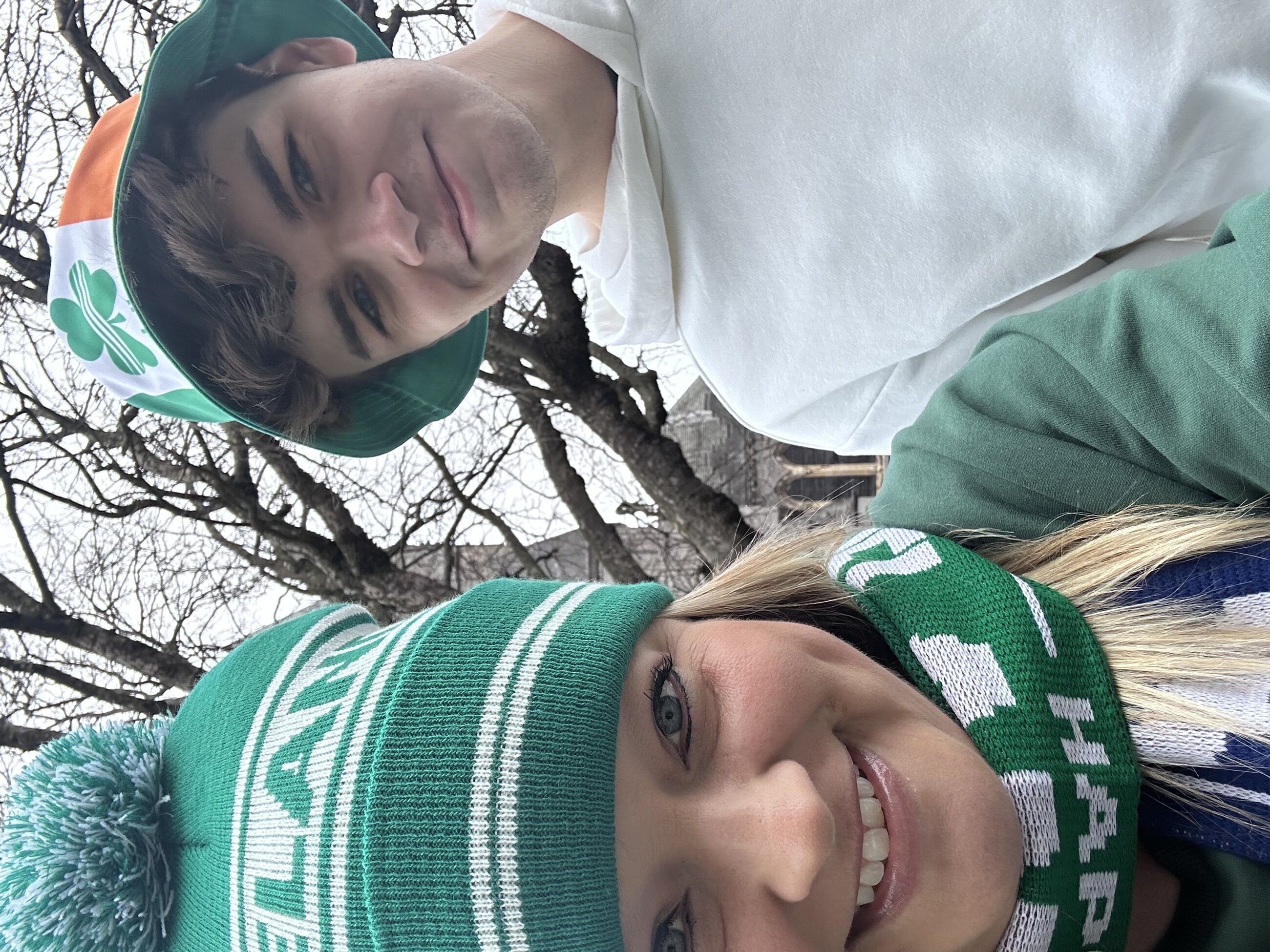 Dublin St. Patrick’s Day parade with mom!