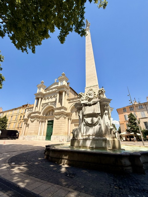 Aix-en-Provence fountain