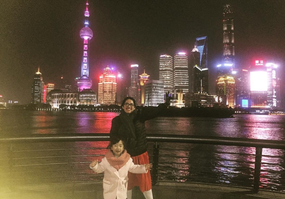 Summery and me in Shanghai (last trip together)