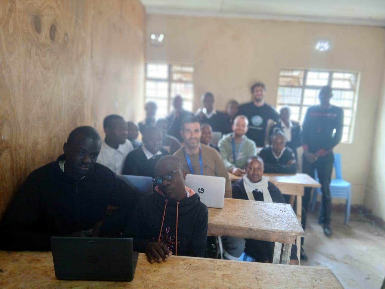 Kibera computer room 