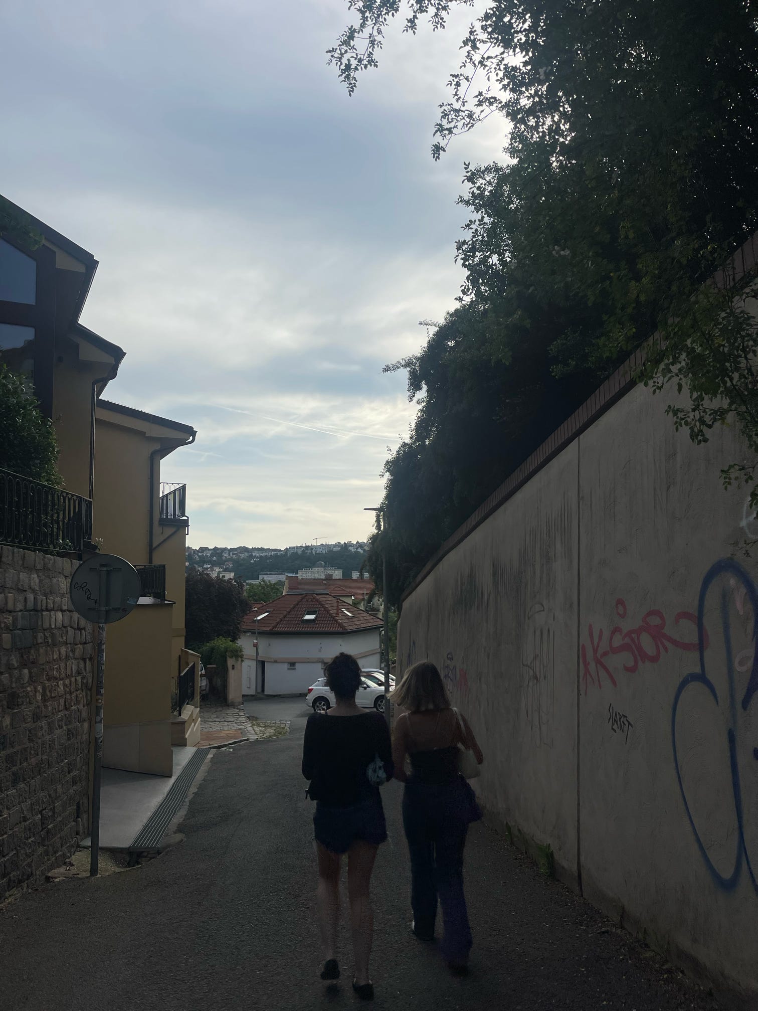 Exploring Prague with New Friends