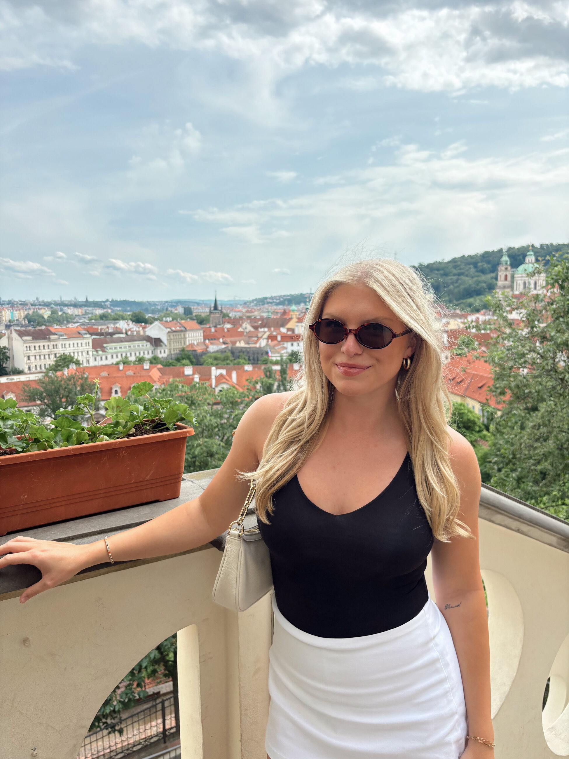 Prague Castle lookout 
