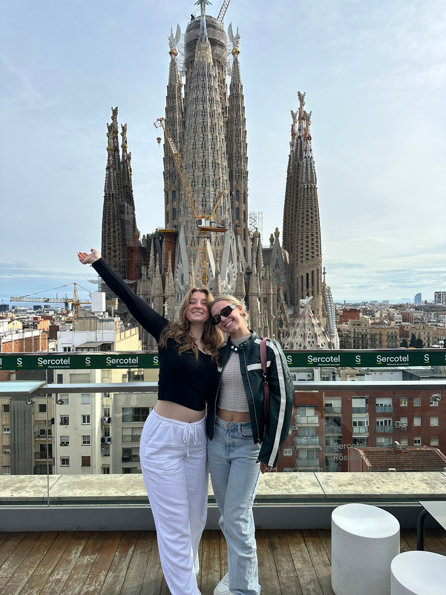 View of sagrada familia