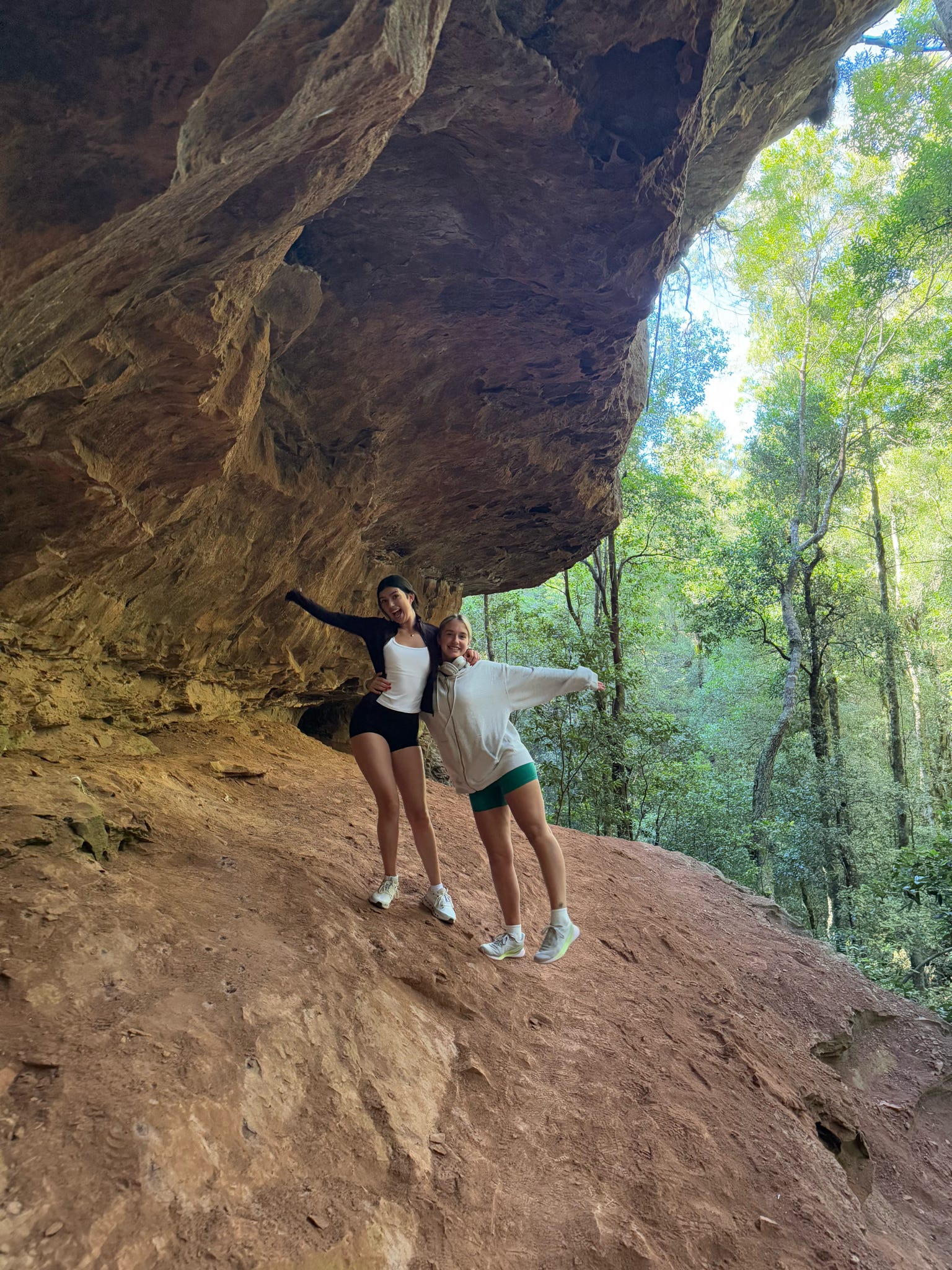 Hiking on the Blue Mountains excursion! 
