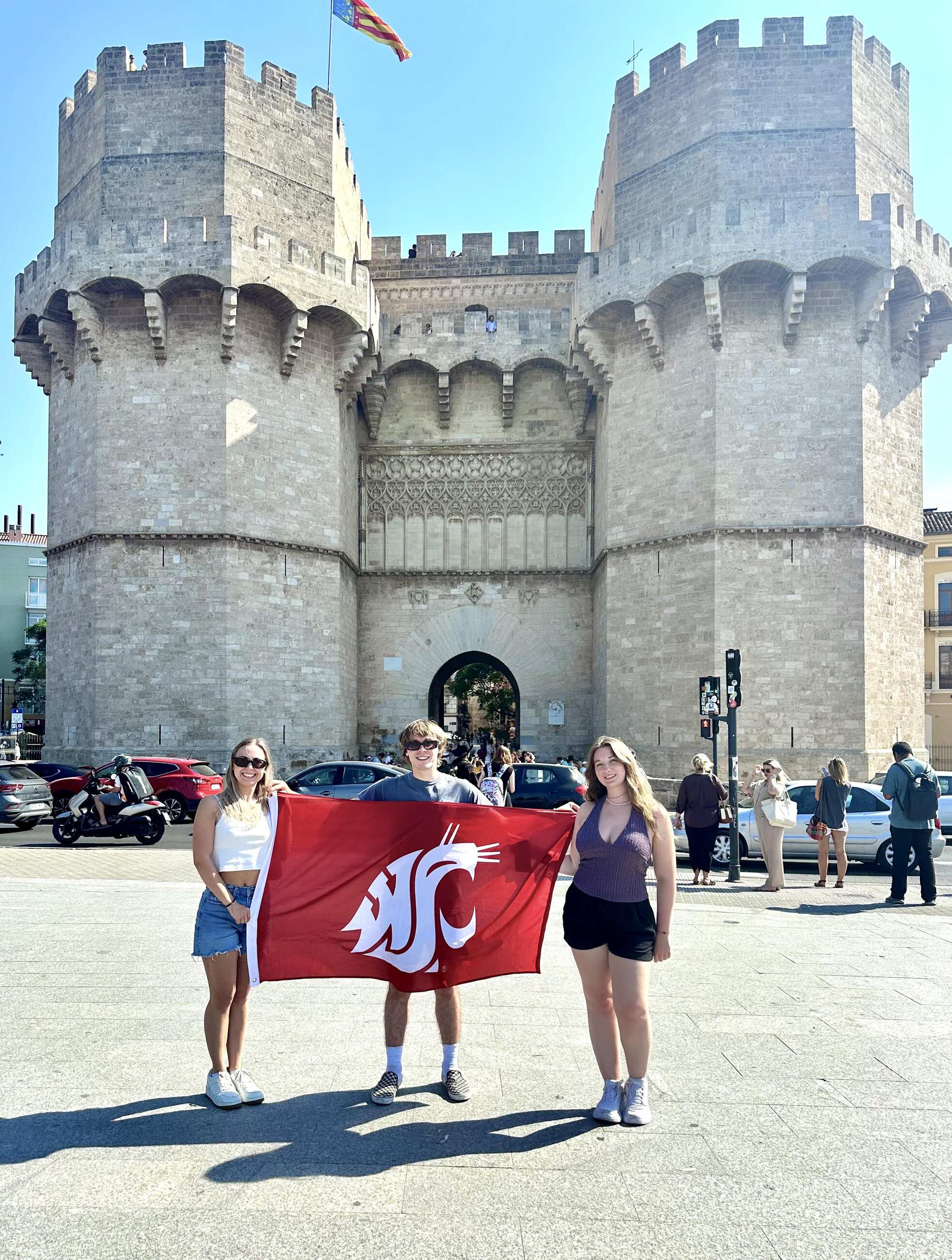 Studied abroad with other WSU students