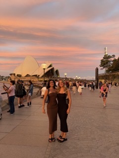 My roommate and I before seeing Cinderella at the Sydney Opera House!