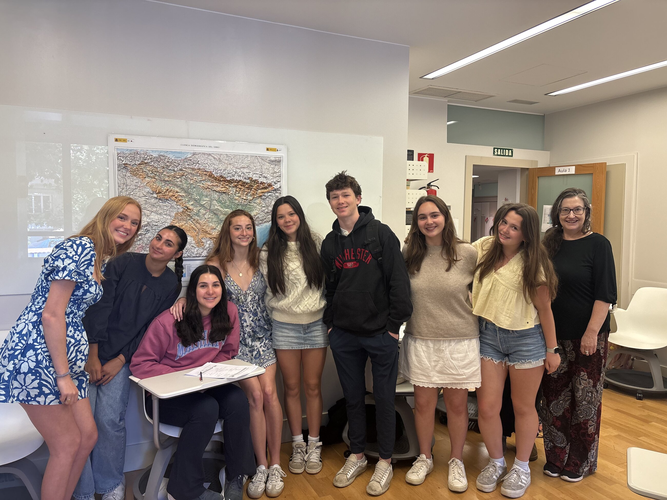 A math class at SYA!