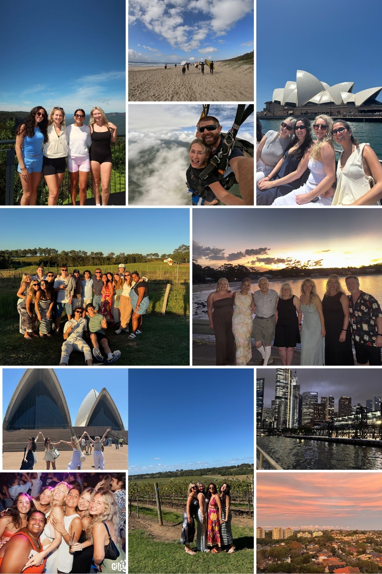 Collage of My Favorite Abroad Photos