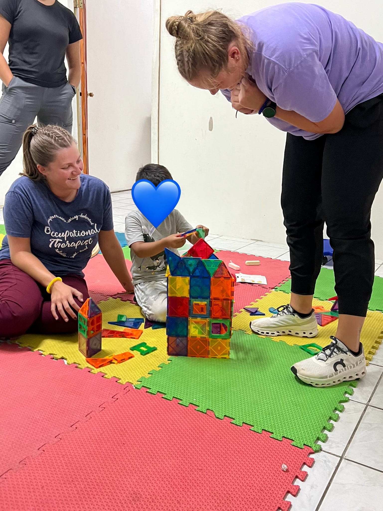 The best time working with the sweet children!