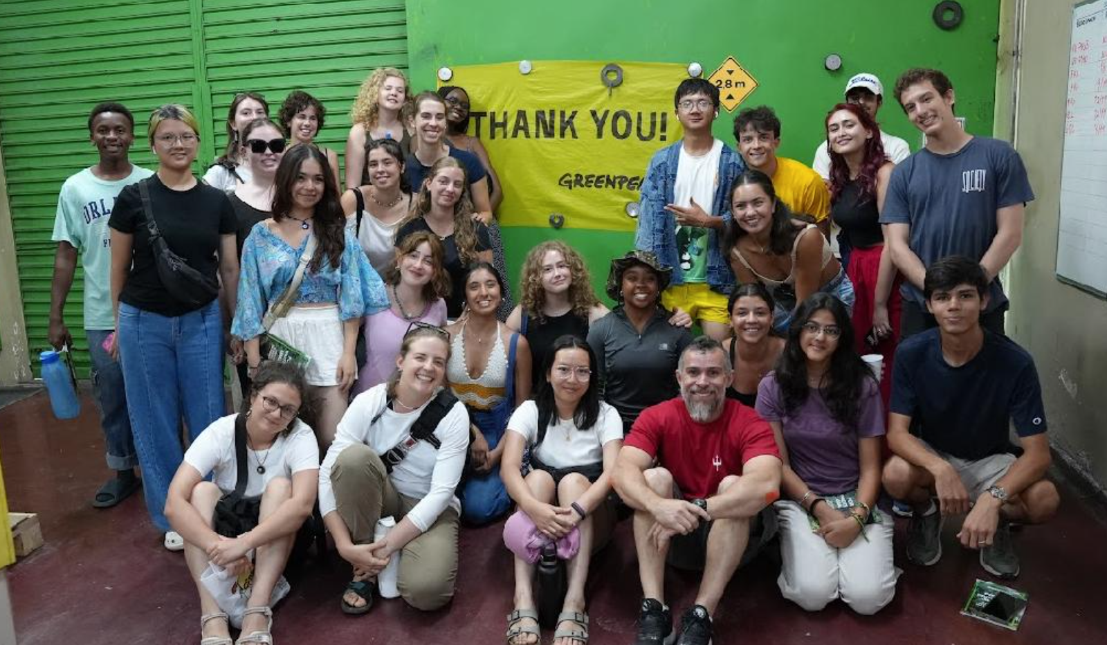 Visiting Greenpeace in Manaus, the biggest city in the Amazon rainforest in Brazil