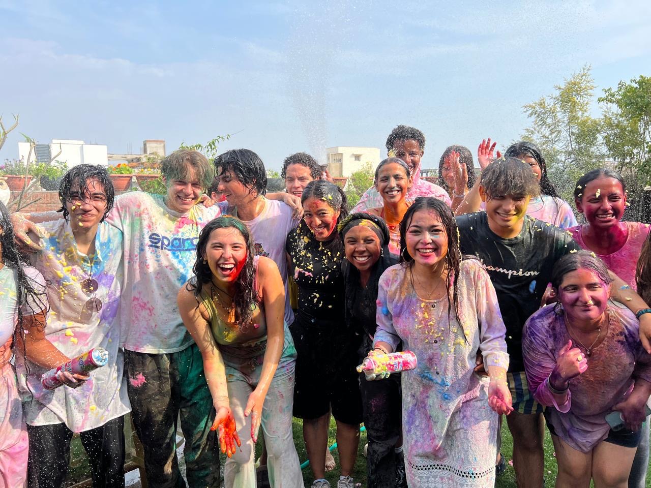 Holi in New Delhi